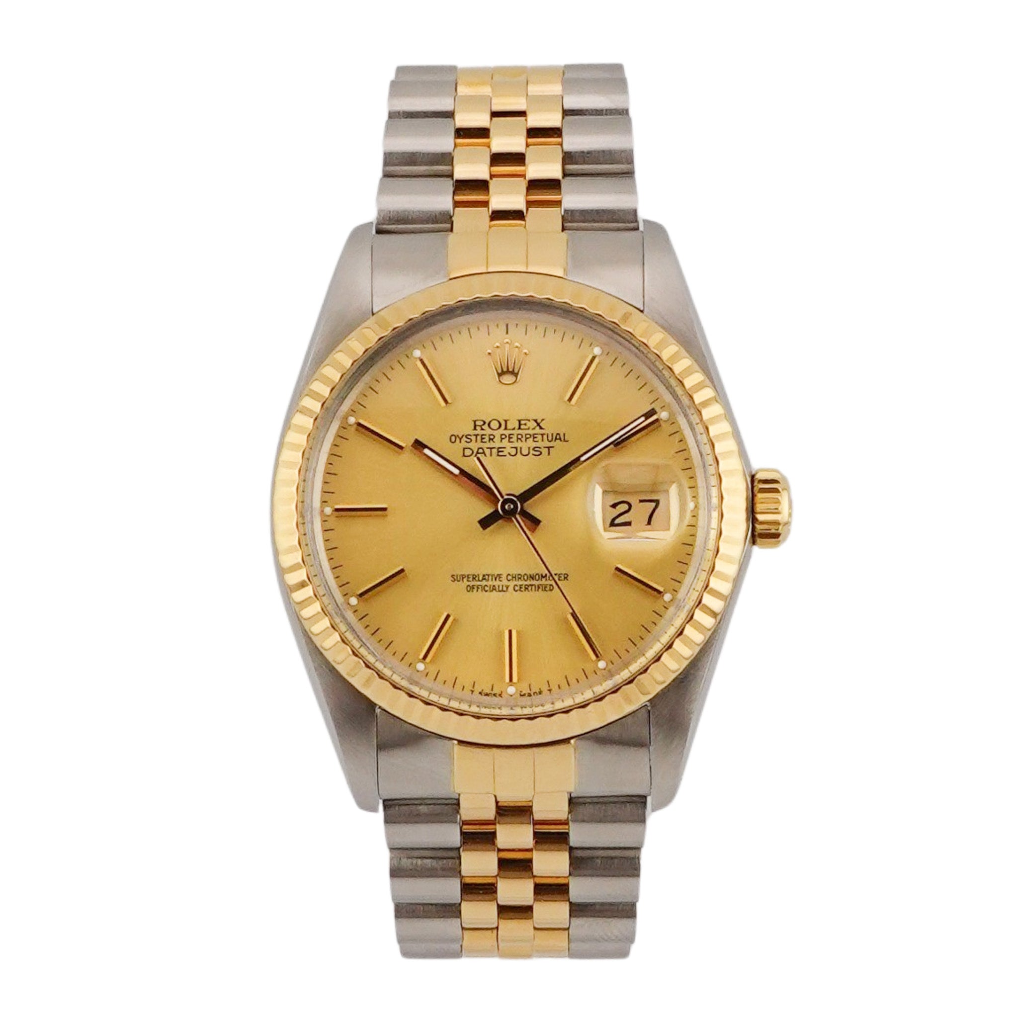 Rolex Datejust 36 Steel/Yellow Gold 16013 - 1978