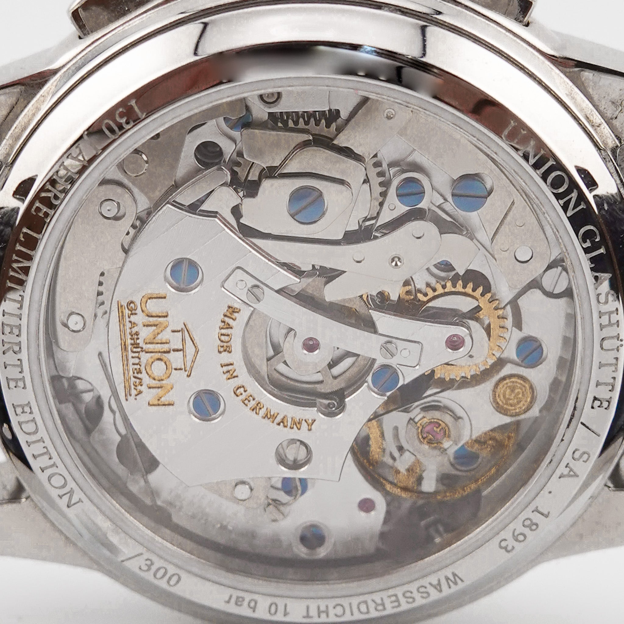 Union Glashütte 1893 "Johannes Dürrstein" limitiert auf 300 Stück D007.459.16.032.09 - 2023