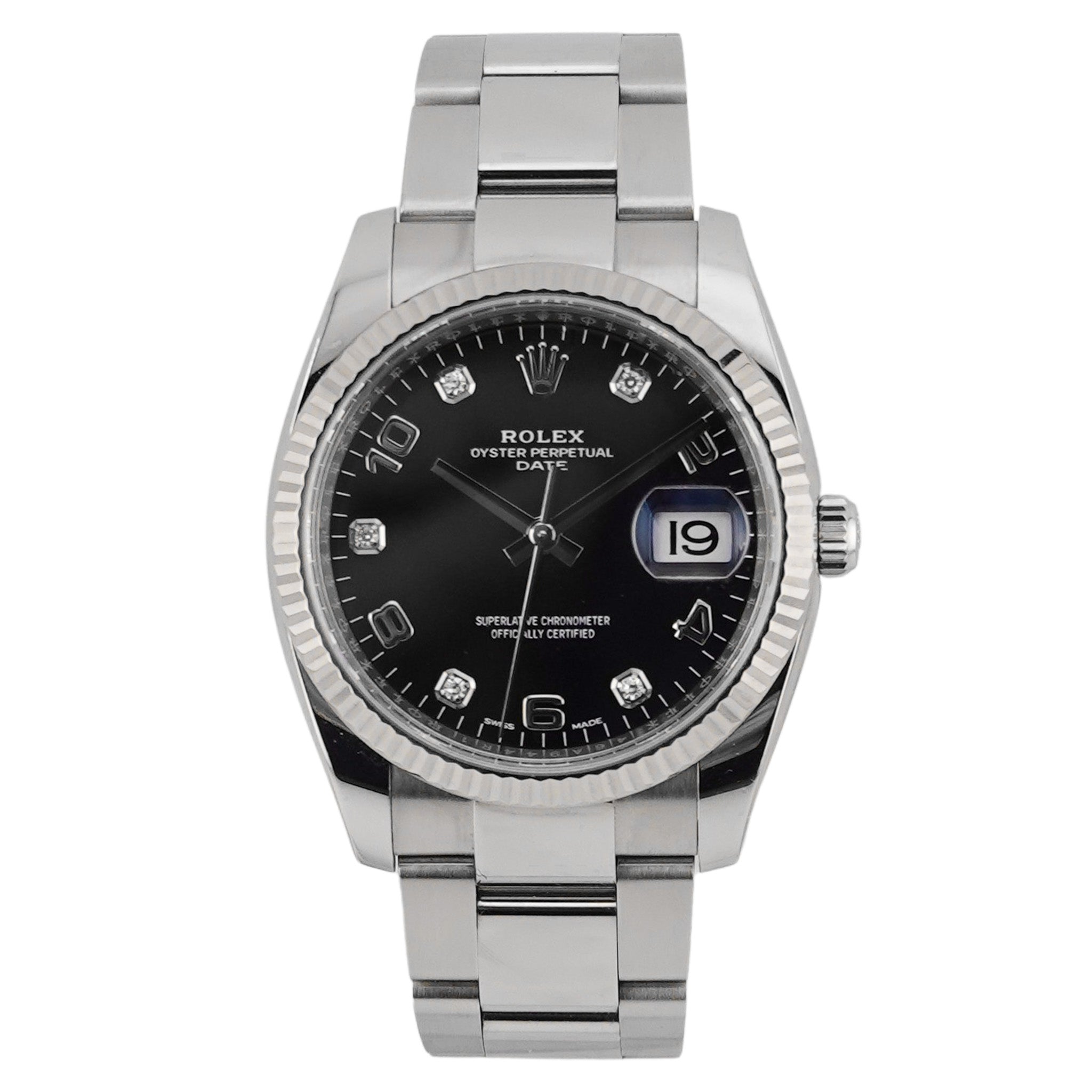 Rolex Oyster Perpetual Date 34 Stahl 115234 - 2021