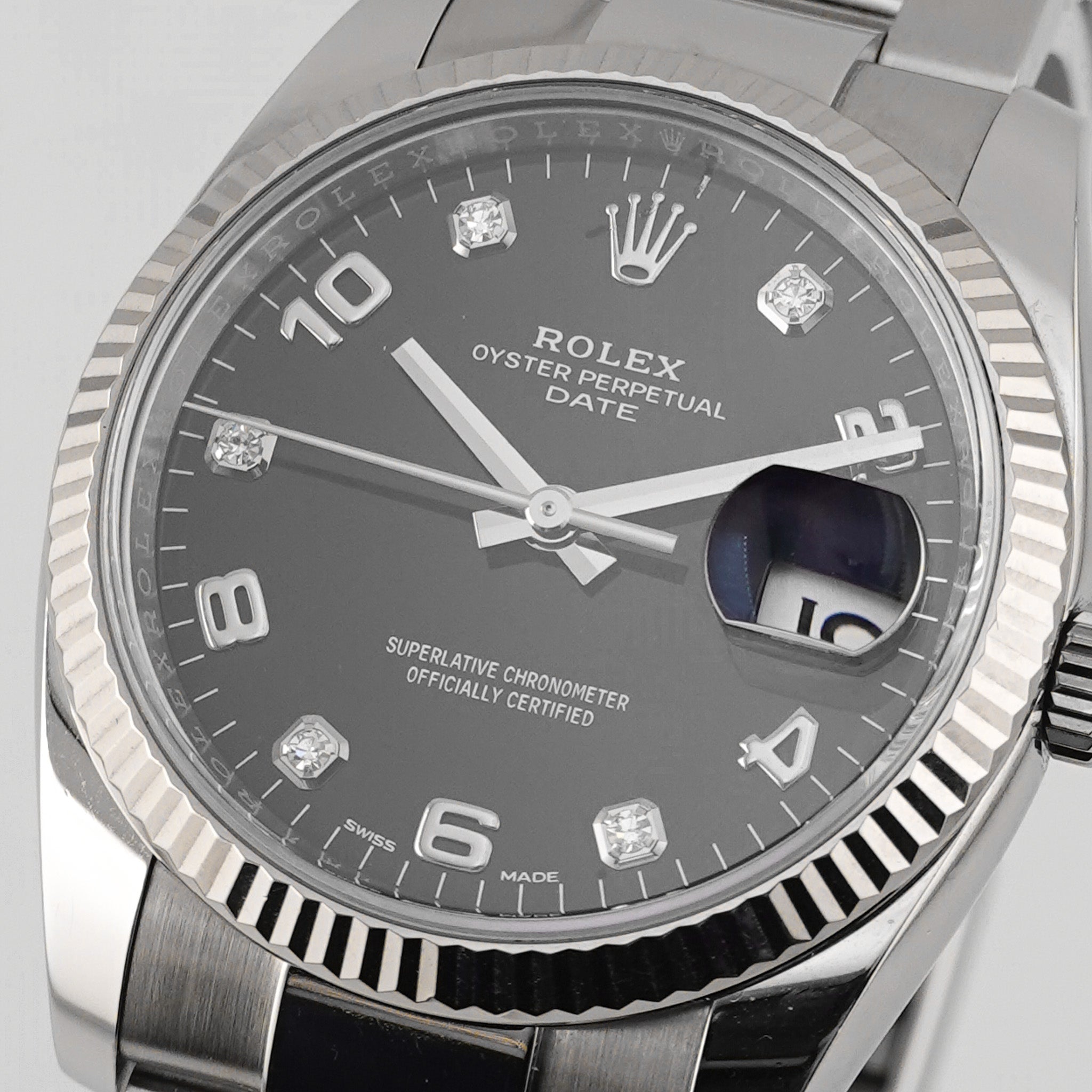 Rolex Oyster Perpetual Date 34 Stahl 115234 - 2021