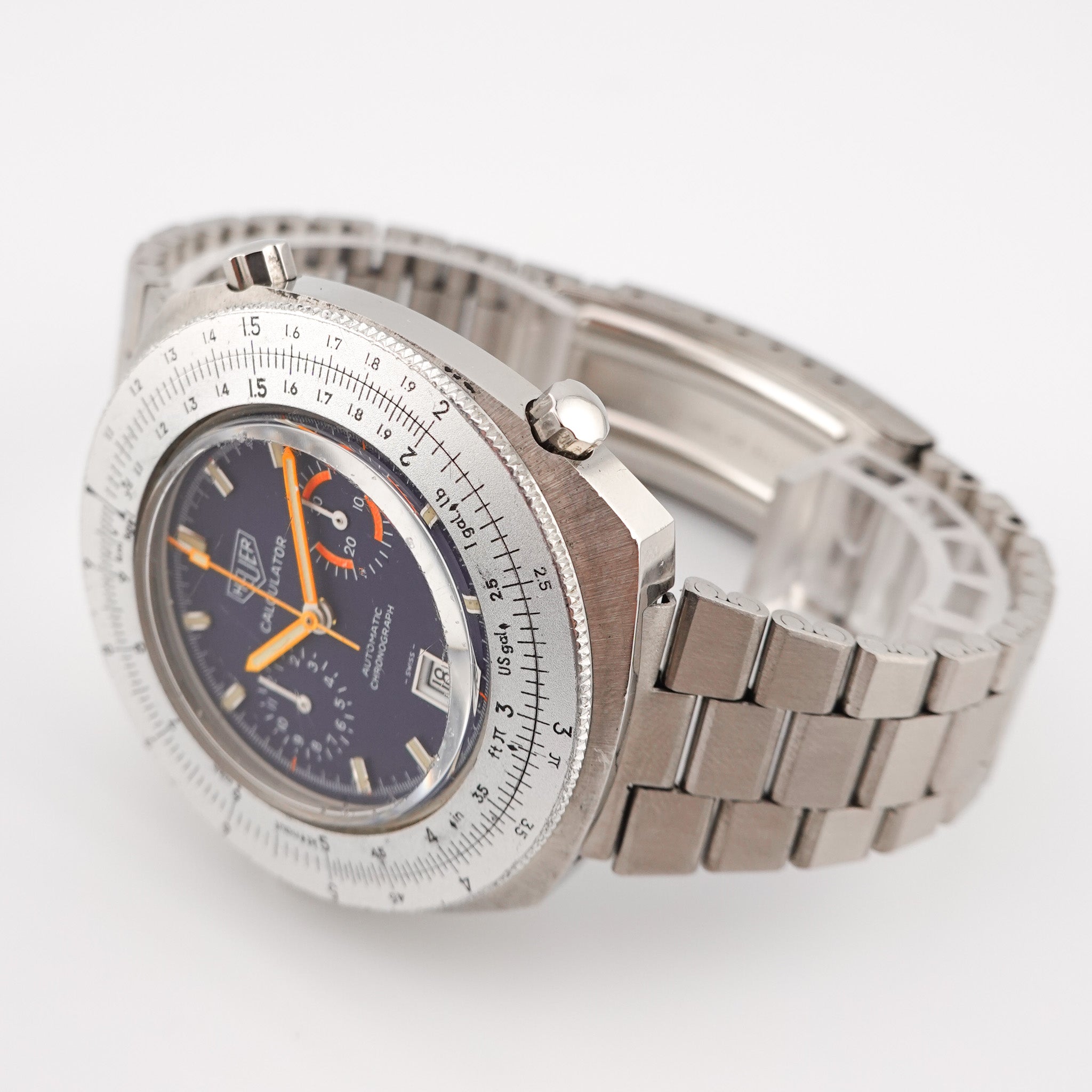 Heuer Calculator Chronograph 150.633