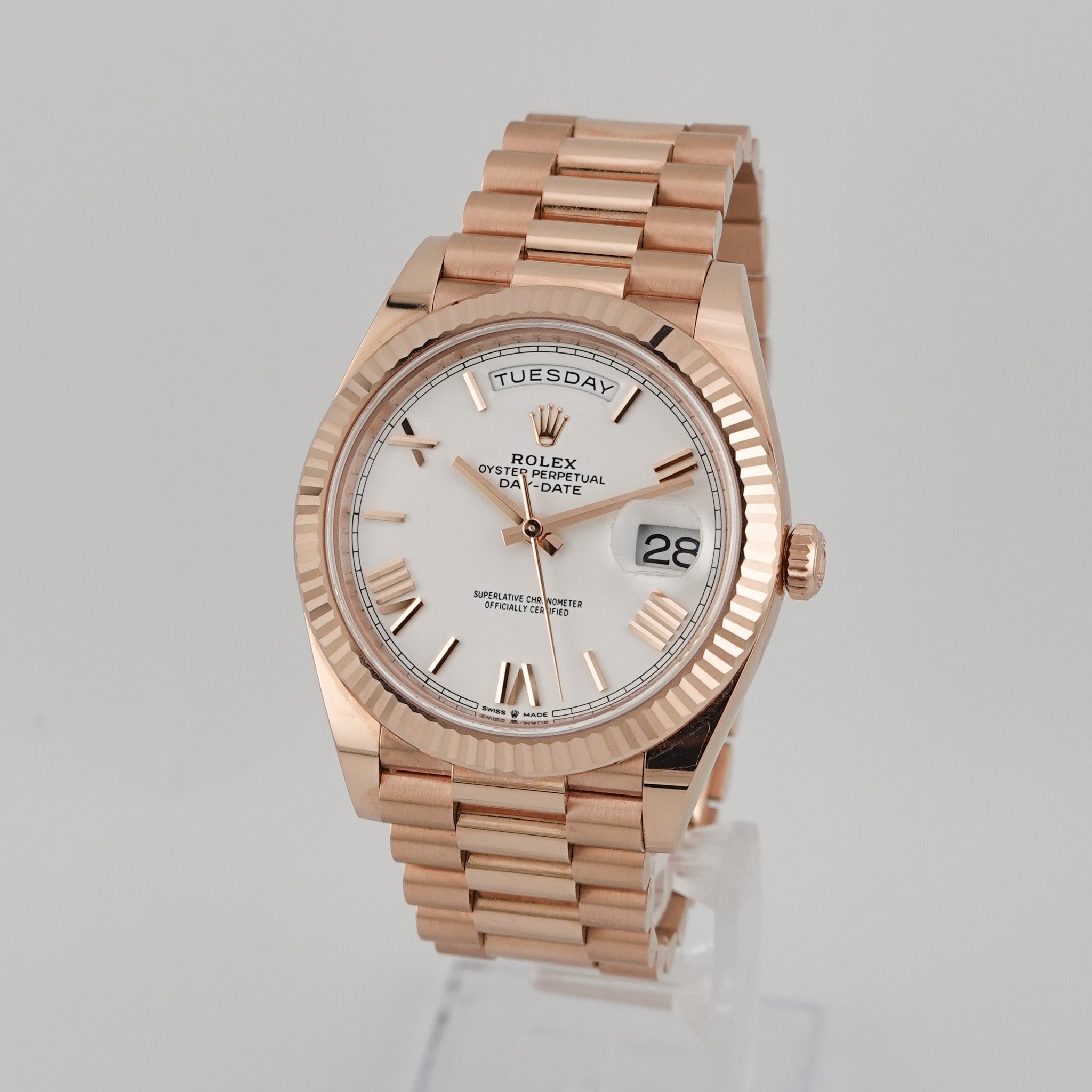 Rolex Day Date 40 Rose Gold 228235 - 2022