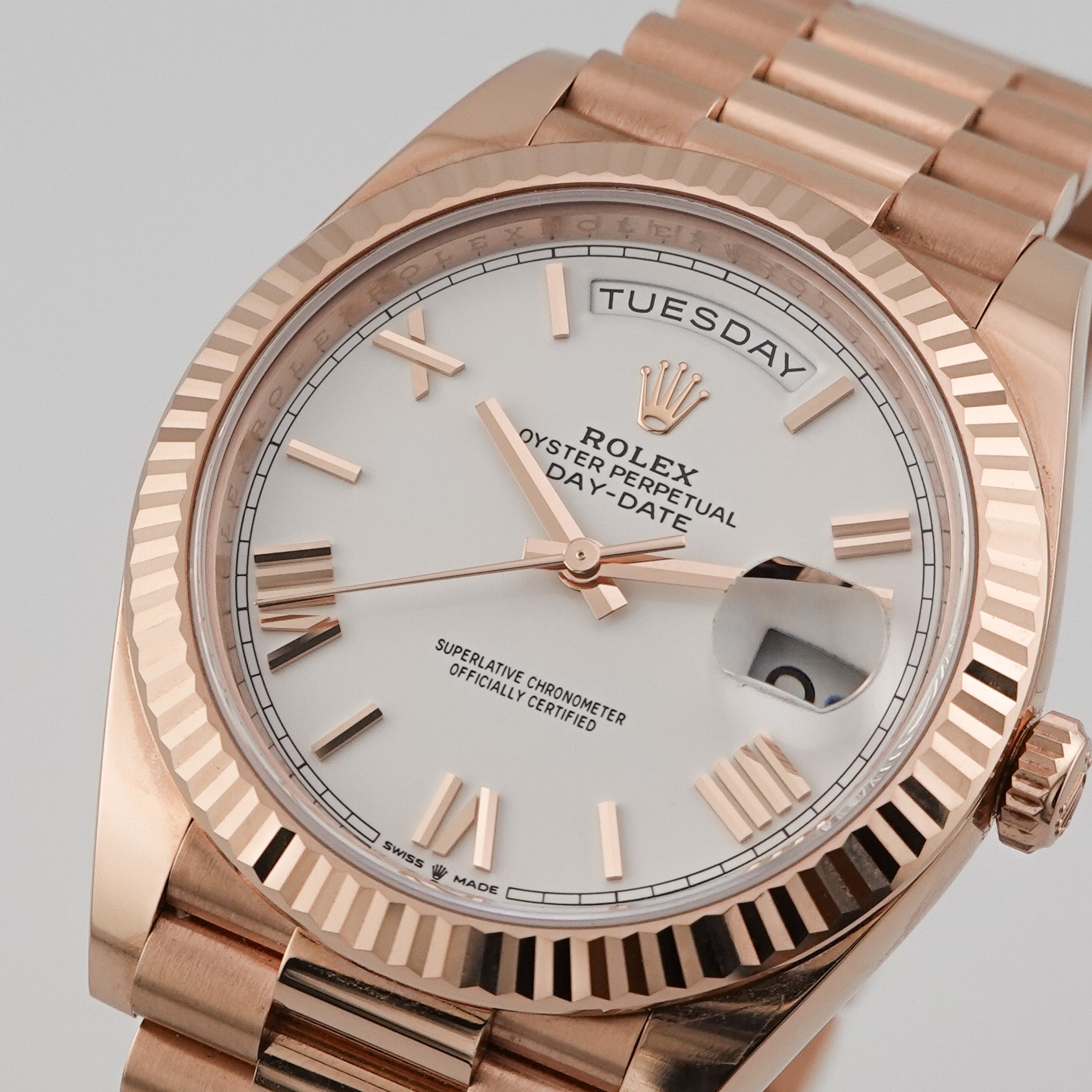 Rolex Day Date 40 Roségold 228235 - 2022