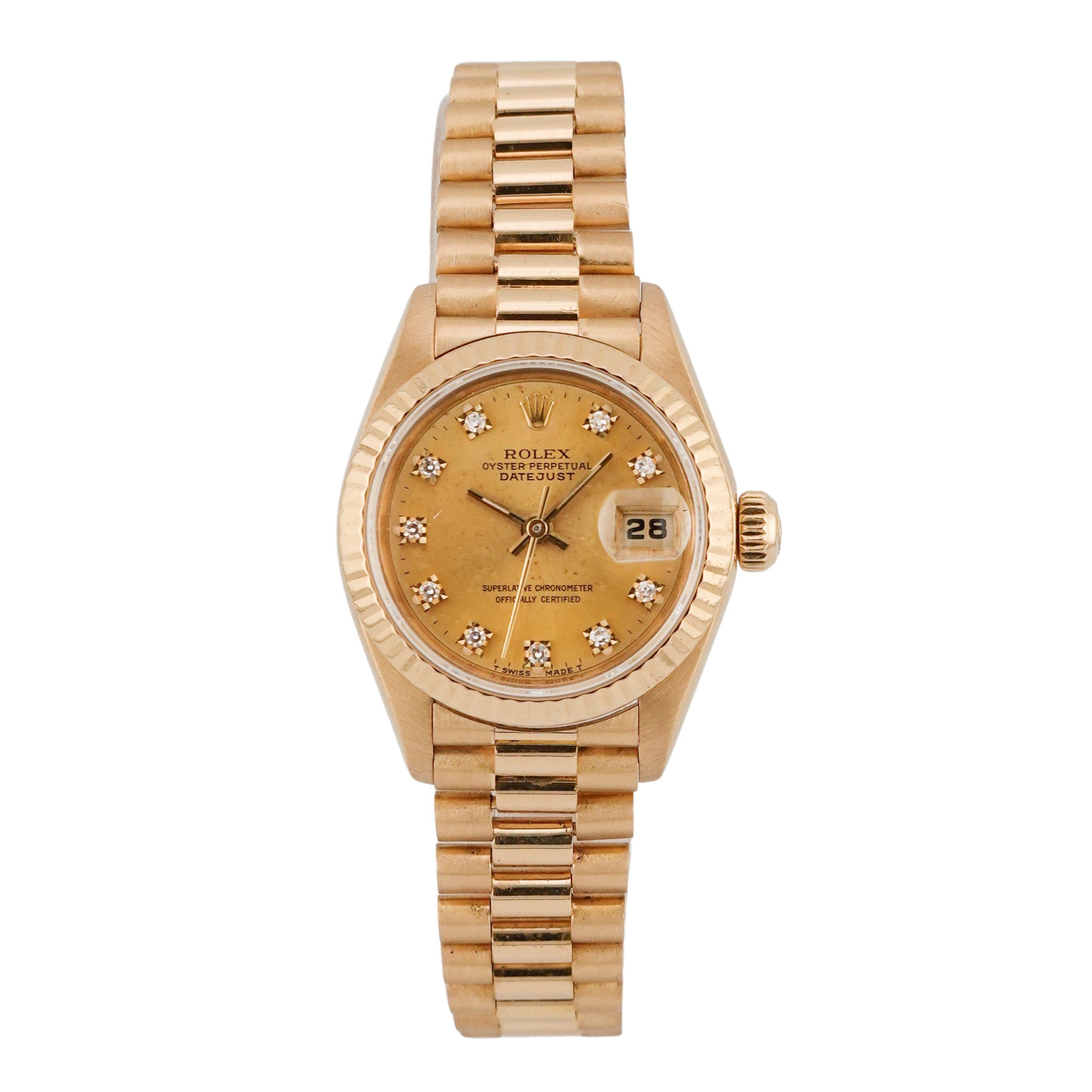 Rolex Datejust 26 Gelbgold 69178 - 1989