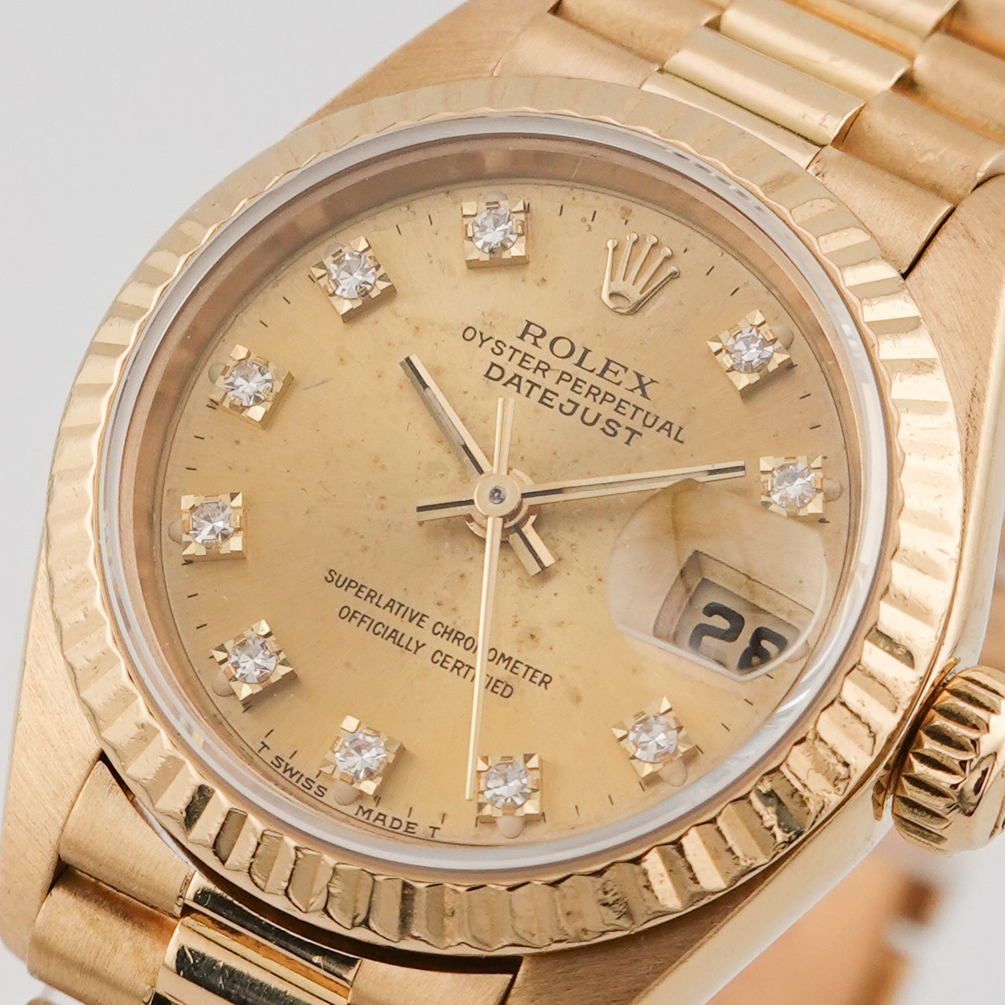 Rolex Datejust 26 Gelbgold 69178 - 1989