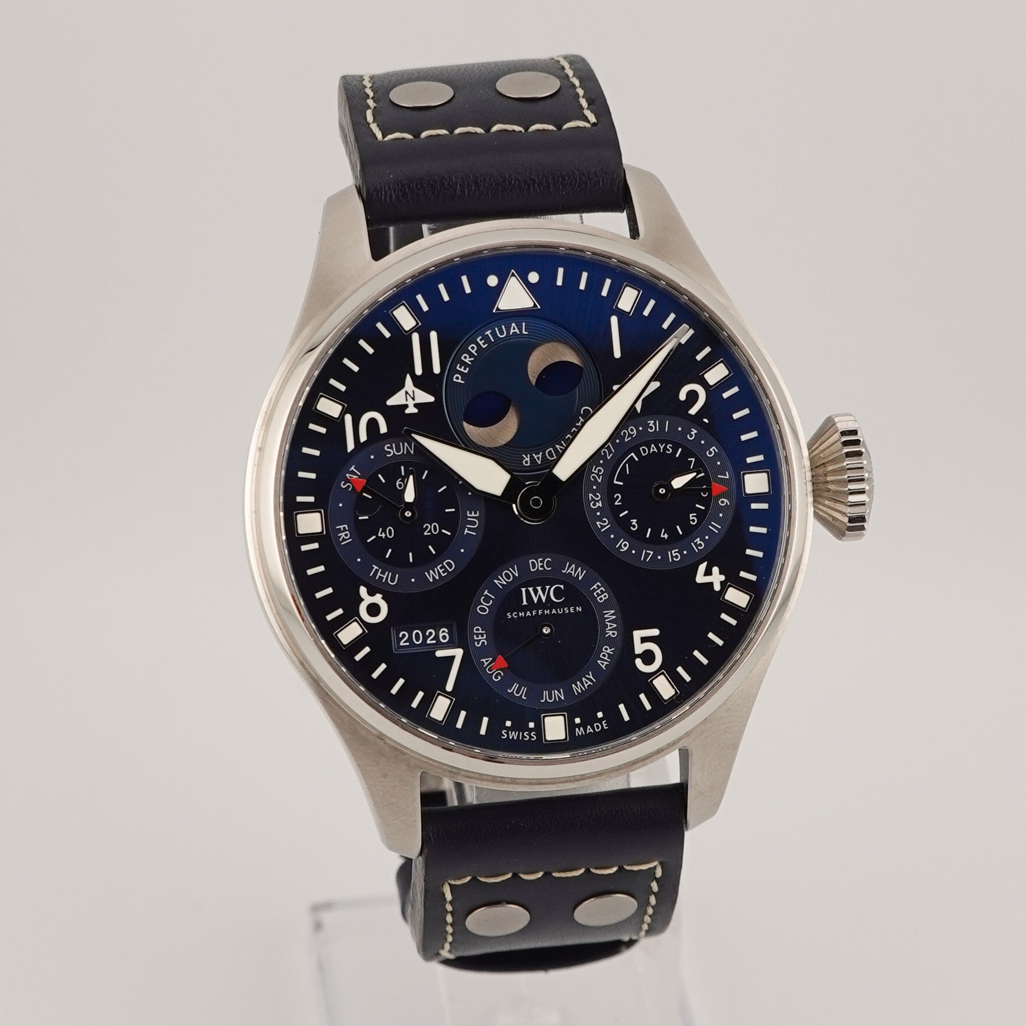 IWC Big Pilot Perpetual Calendar Stahl 503605 - 2022