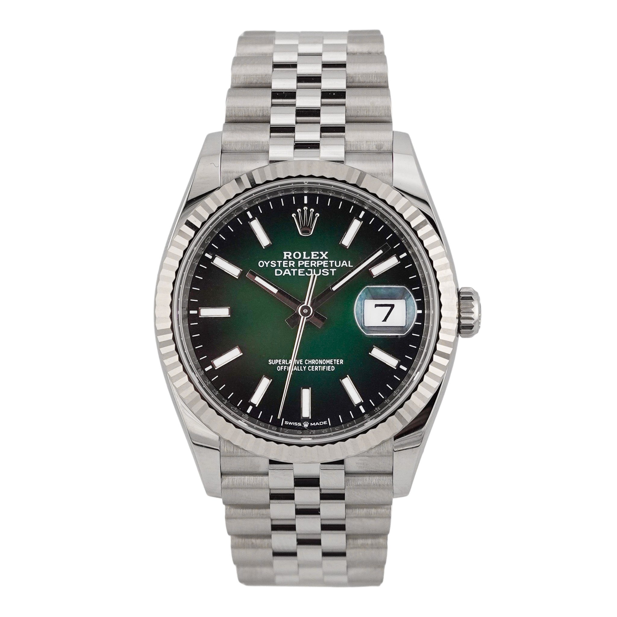 Rolex Datejust 36 Hombre Green Stahl 126234 - New Model 2026