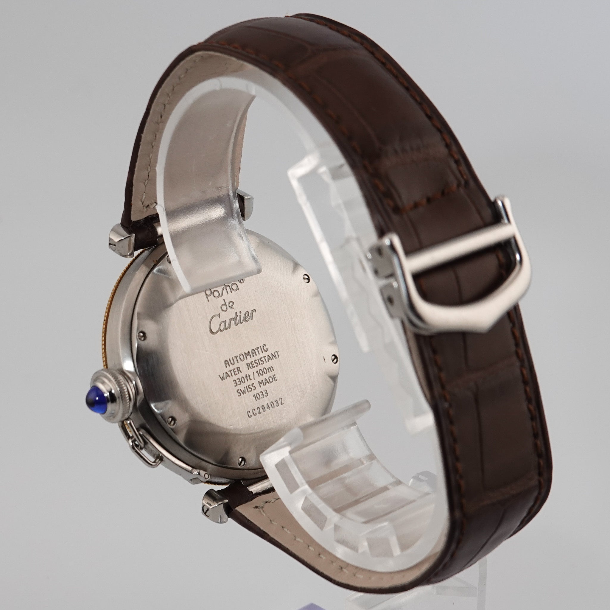 Cartier Pasha Power Reserve - Stahl / Gold 1999