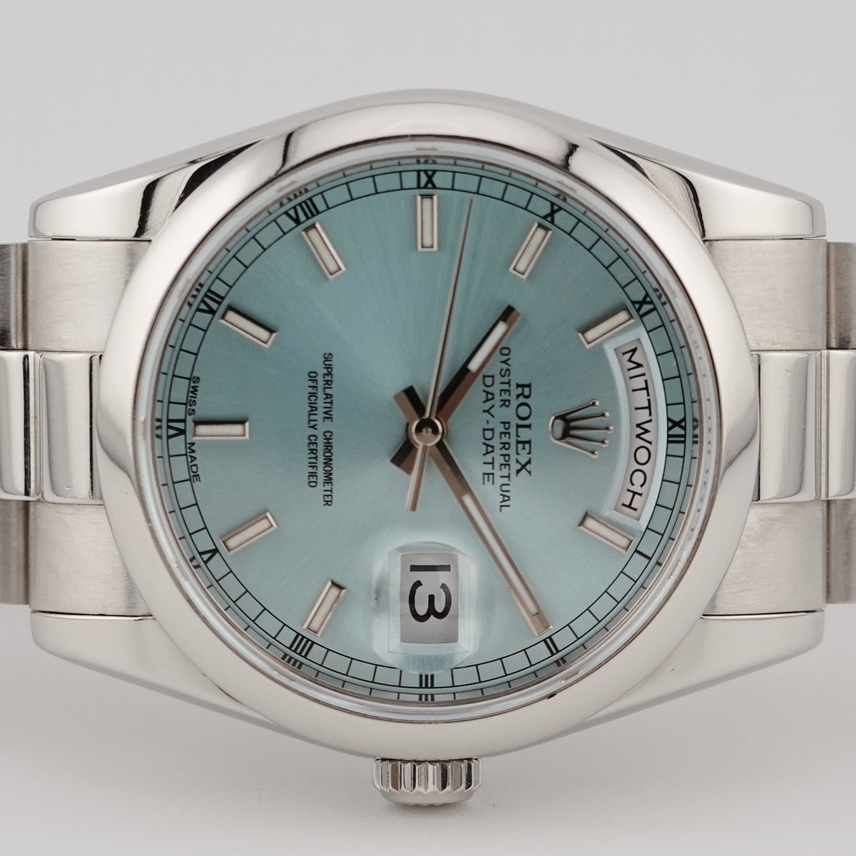 Rolex Day-Date 36 Platin 118209 - 2000 - only watch