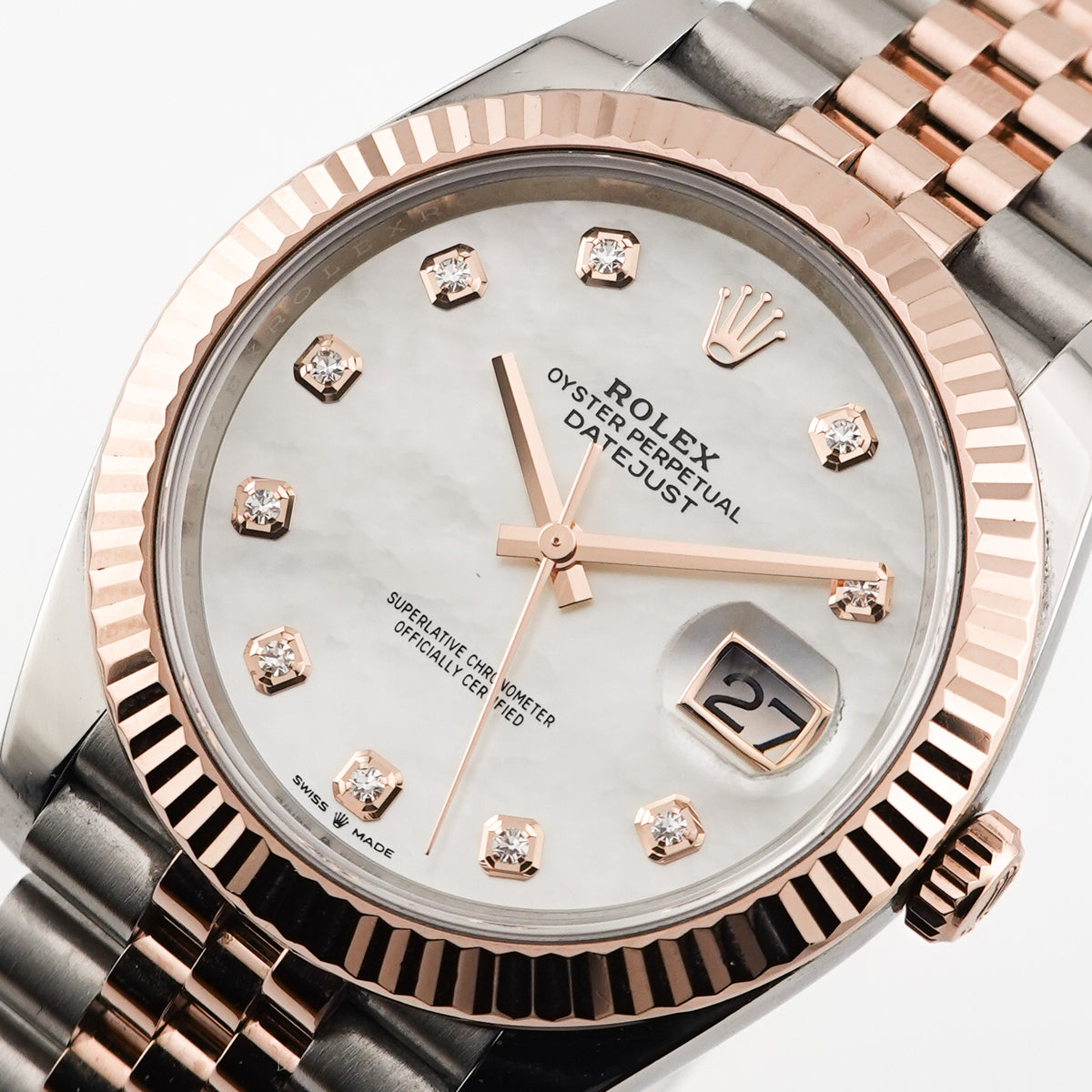 Rolex Datejust 41 "M.O.P. Blatt" Stahl / Roségold 126331 - 2021