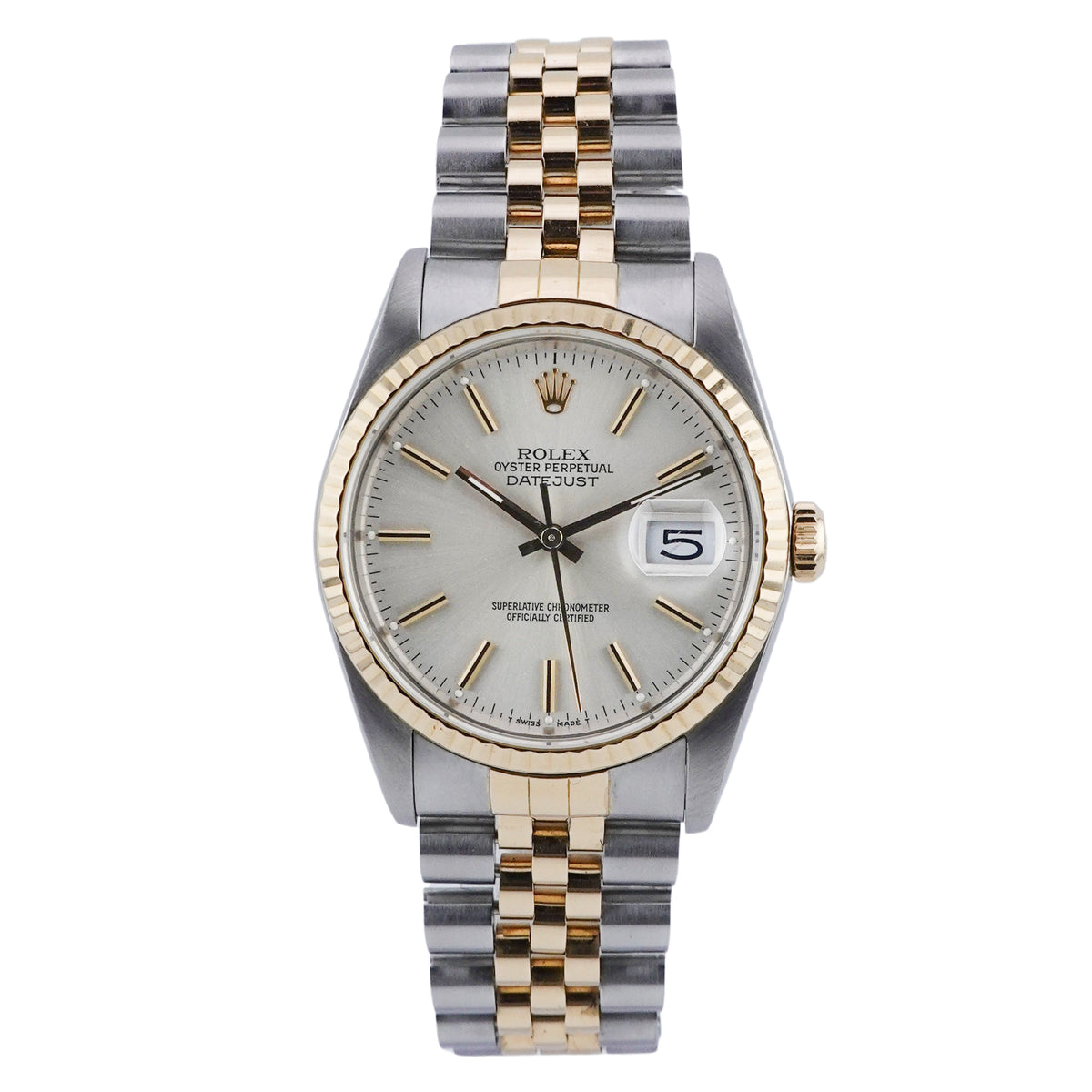 Rolex Datejust 36 Stahl/Gelbgold - 16233 - 1989