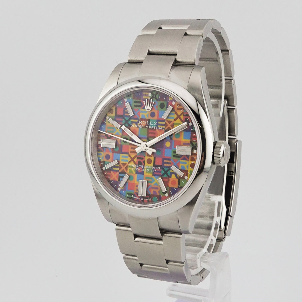 Rolex Oyster Perpetual 41 "Jubilee Zifferblatt" Stahl 134300 UNGETRAGEN - 2026