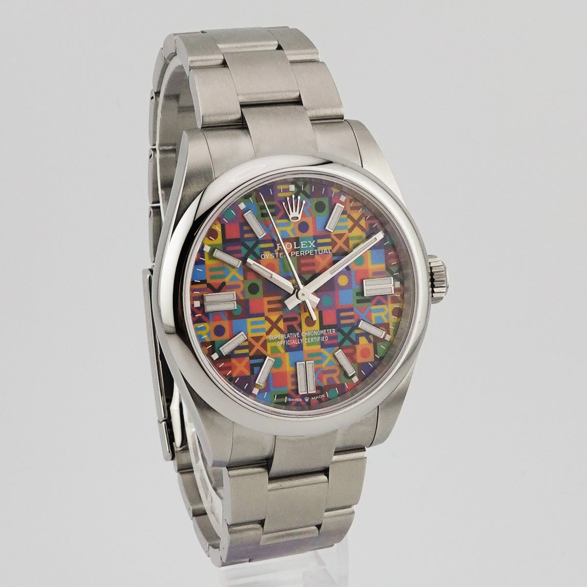 Rolex Oyster Perpetual 41 "Jubilee Zifferblatt" Stahl 134300 UNGETRAGEN - 2026