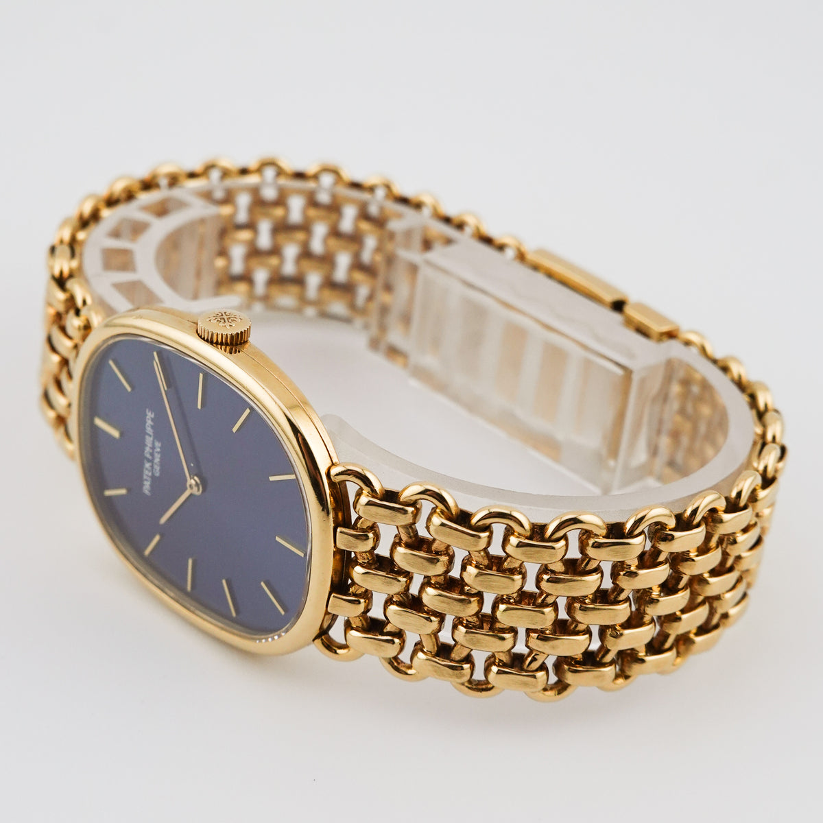 Patek Philippe Ellipse Gelbgold 3848/1 - 1984 Extrakt from Archive