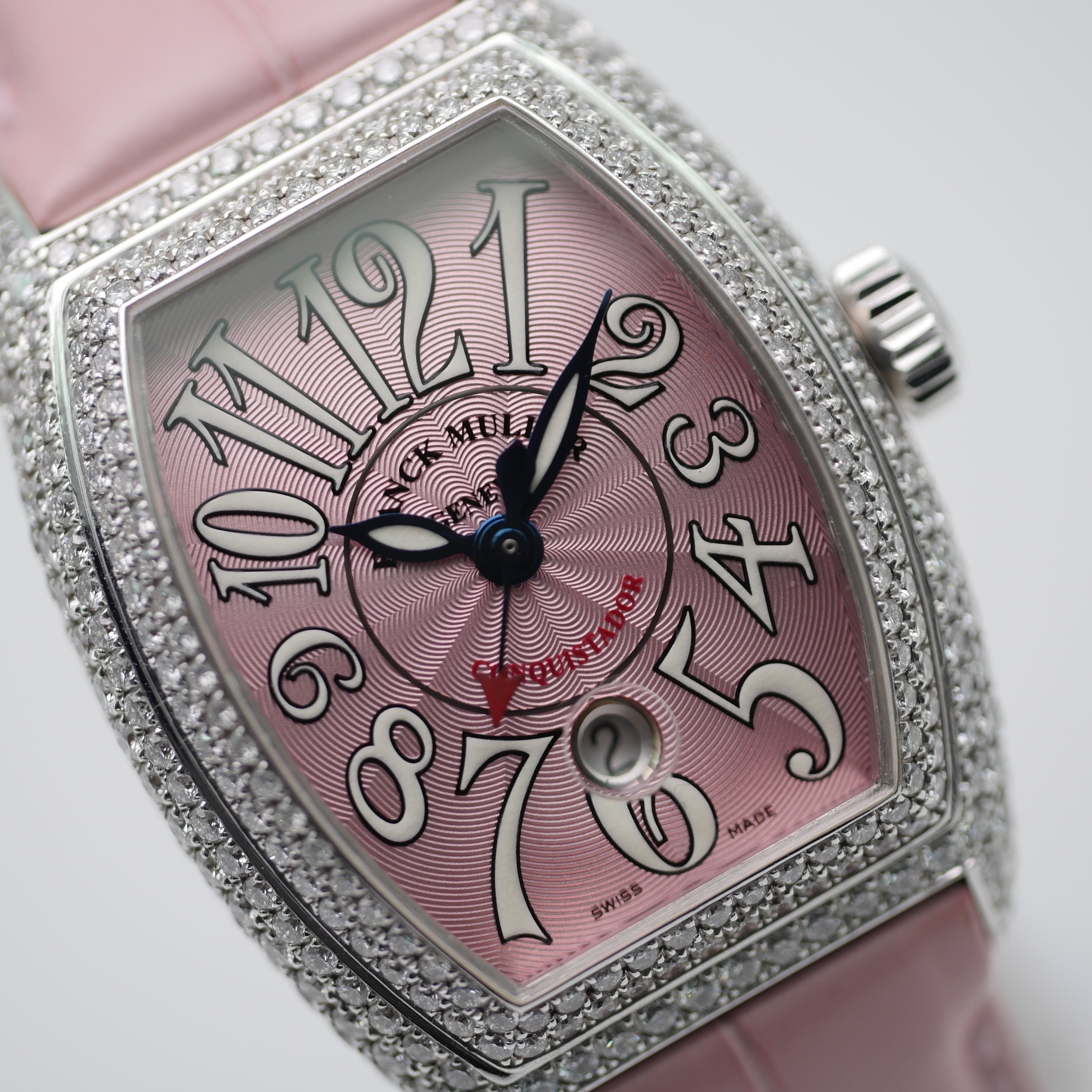 Franck Muller Conquistador Weißgold 8005L SC D