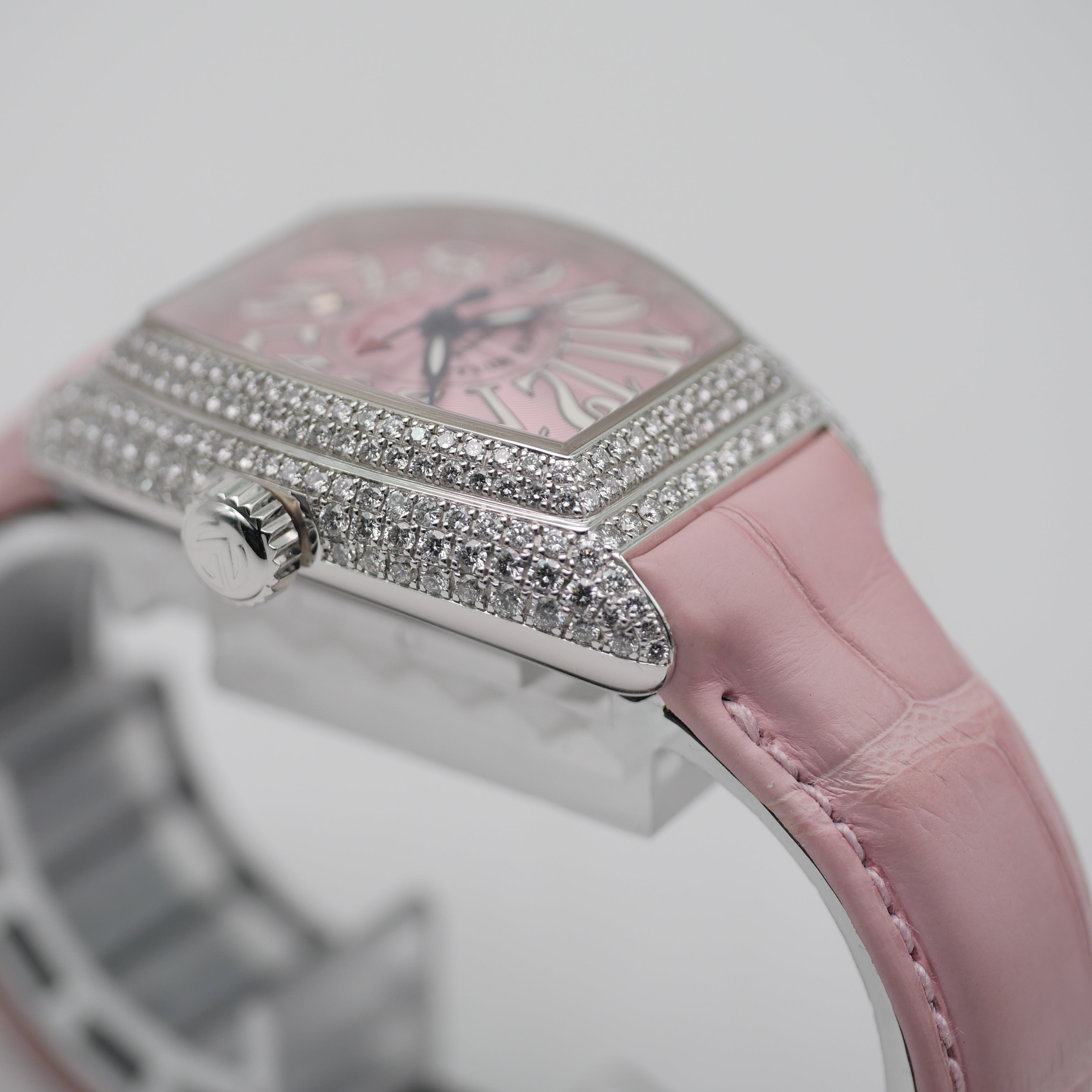 Franck Muller Conquistador Weißgold 8005L SC D