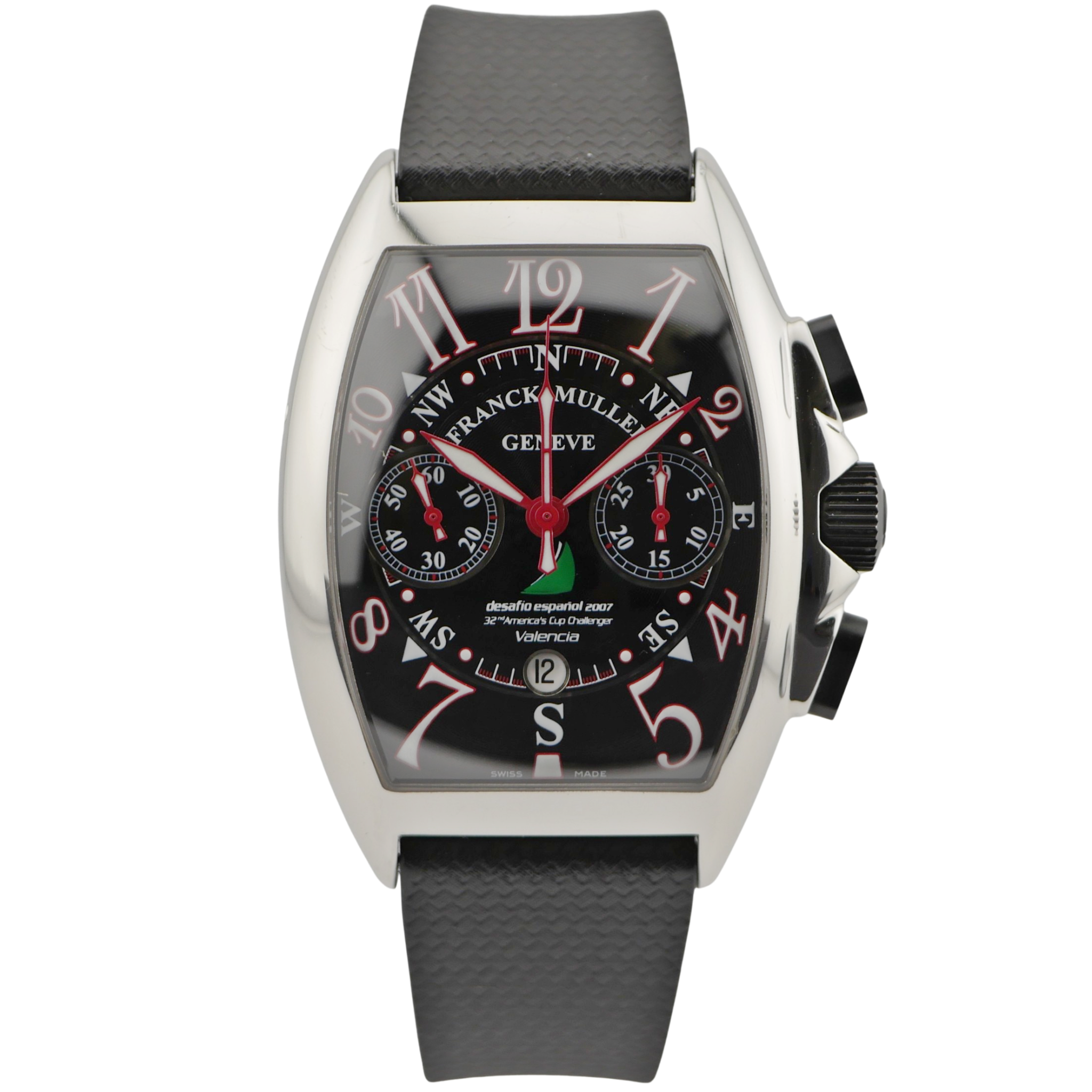 Franck Muller Mariner Master of Complications America's Cup Valencia Stahl 8080 CC AT VAL - 2008