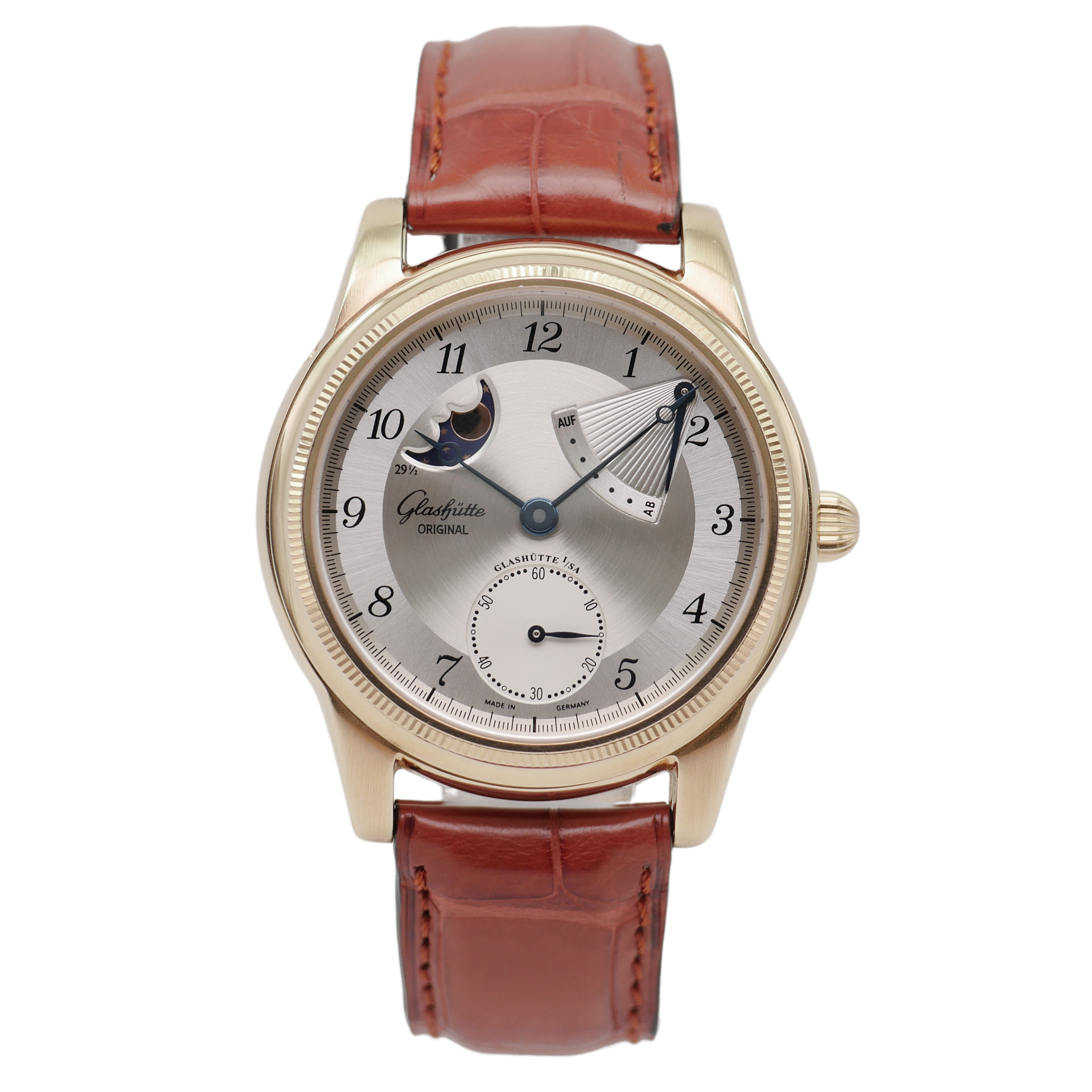 Glashütte Original 1845 Klassik Mondphase Roségold 4903030204 - 2002