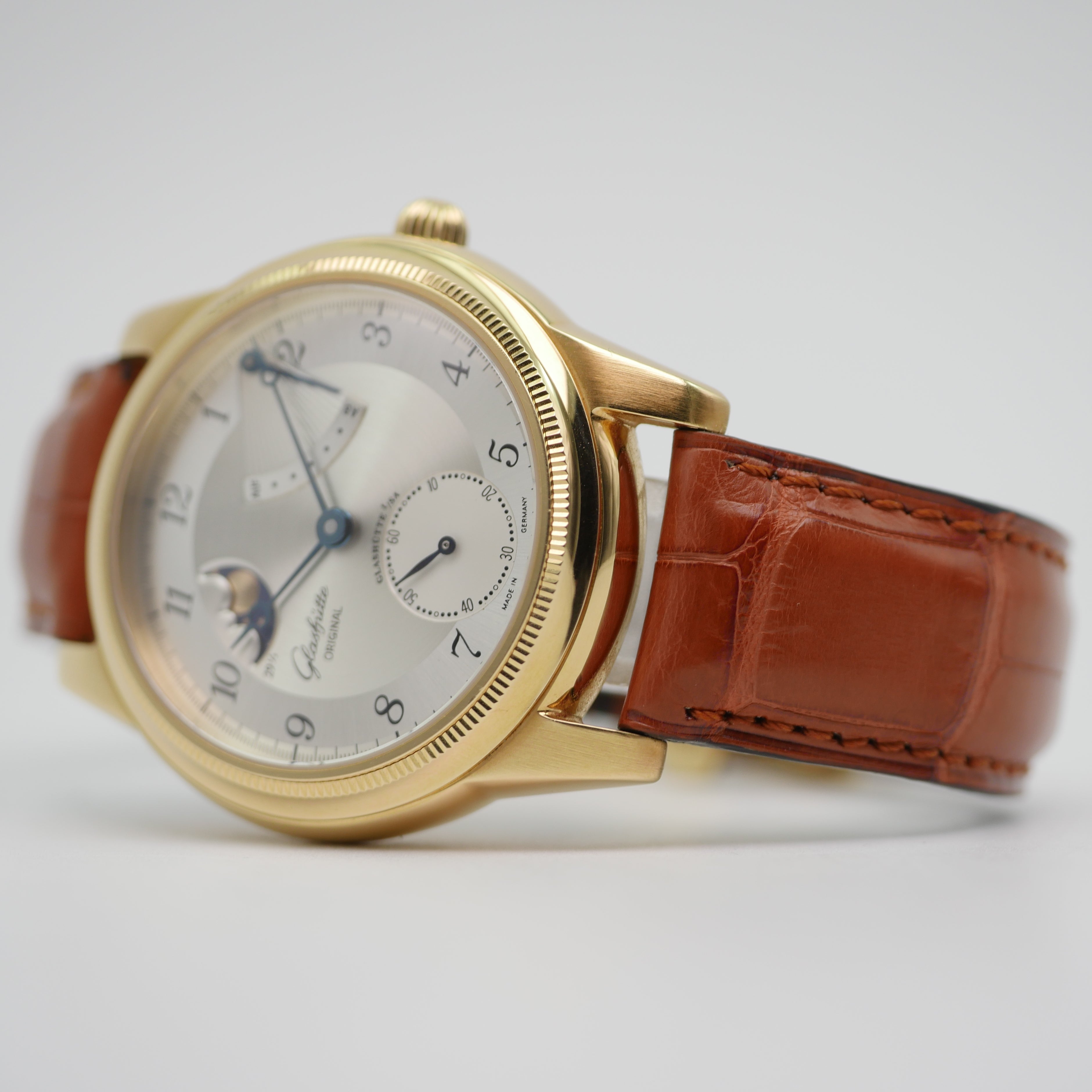 Glashütte Original 1845 Klassik Mondphase Roségold 4903030204 - 2002