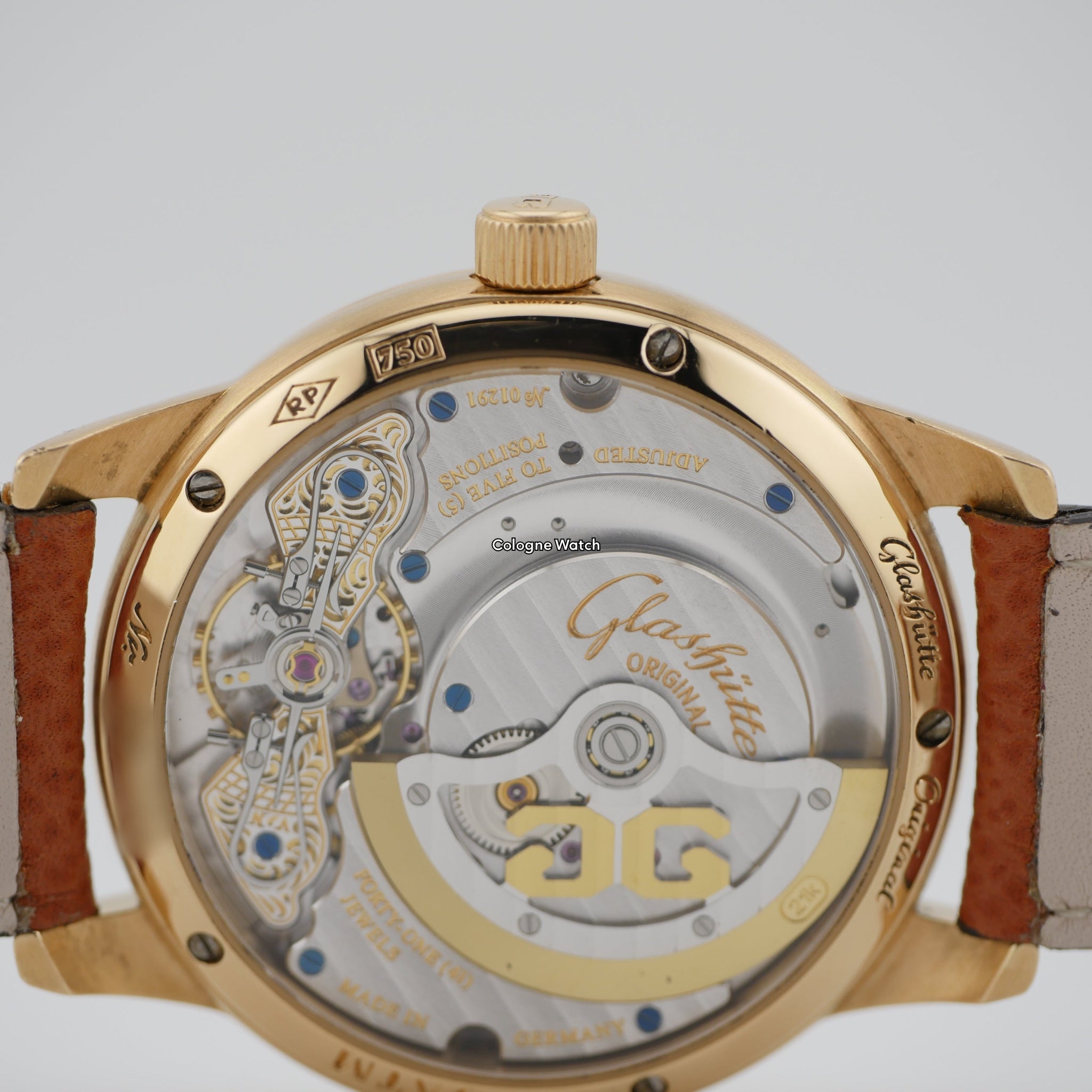 Glashütte Original PanoMatic Date Roségold 90-01-01-01-04