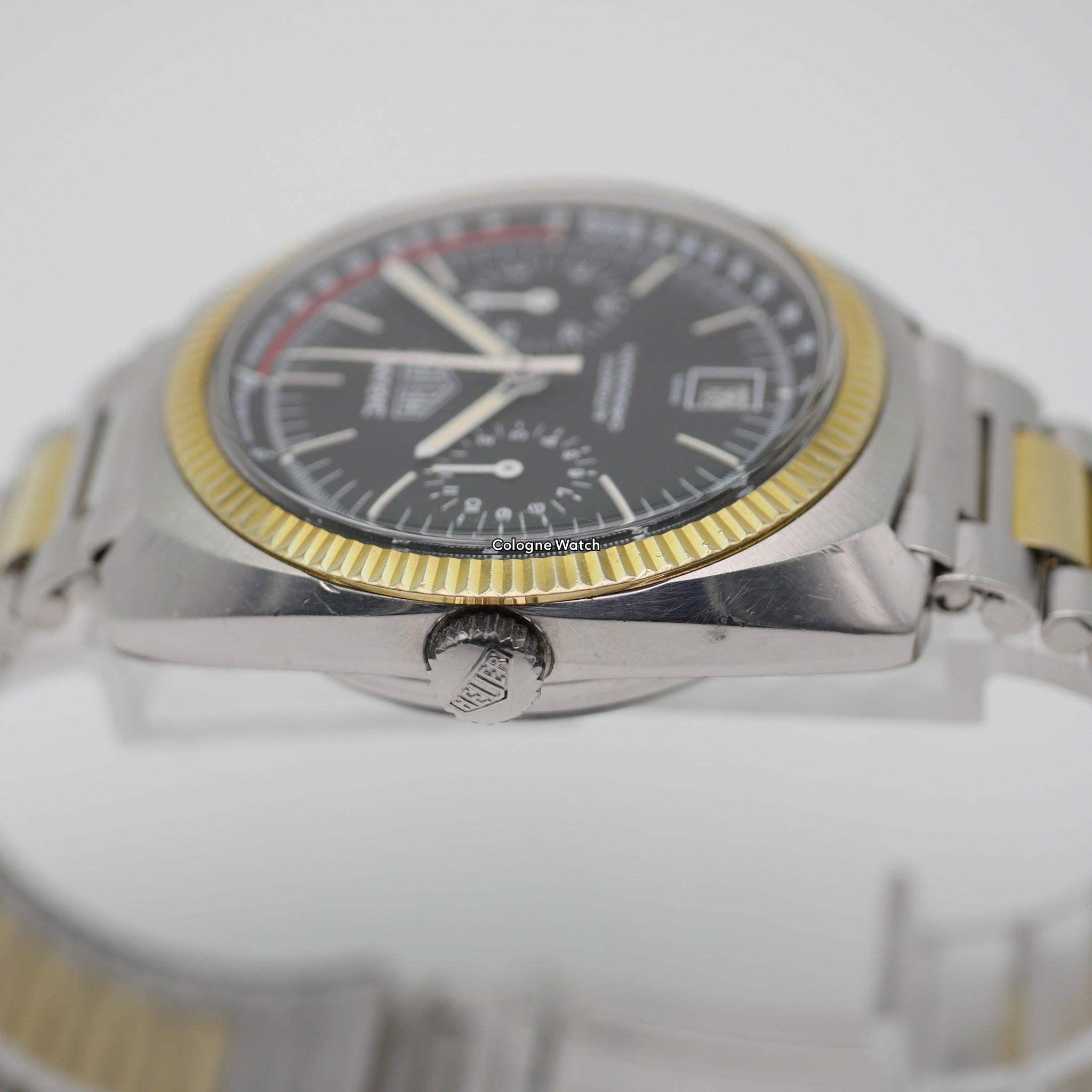 Heuer Jarama Calibre 12 Steel / Yellow Gold 110.245