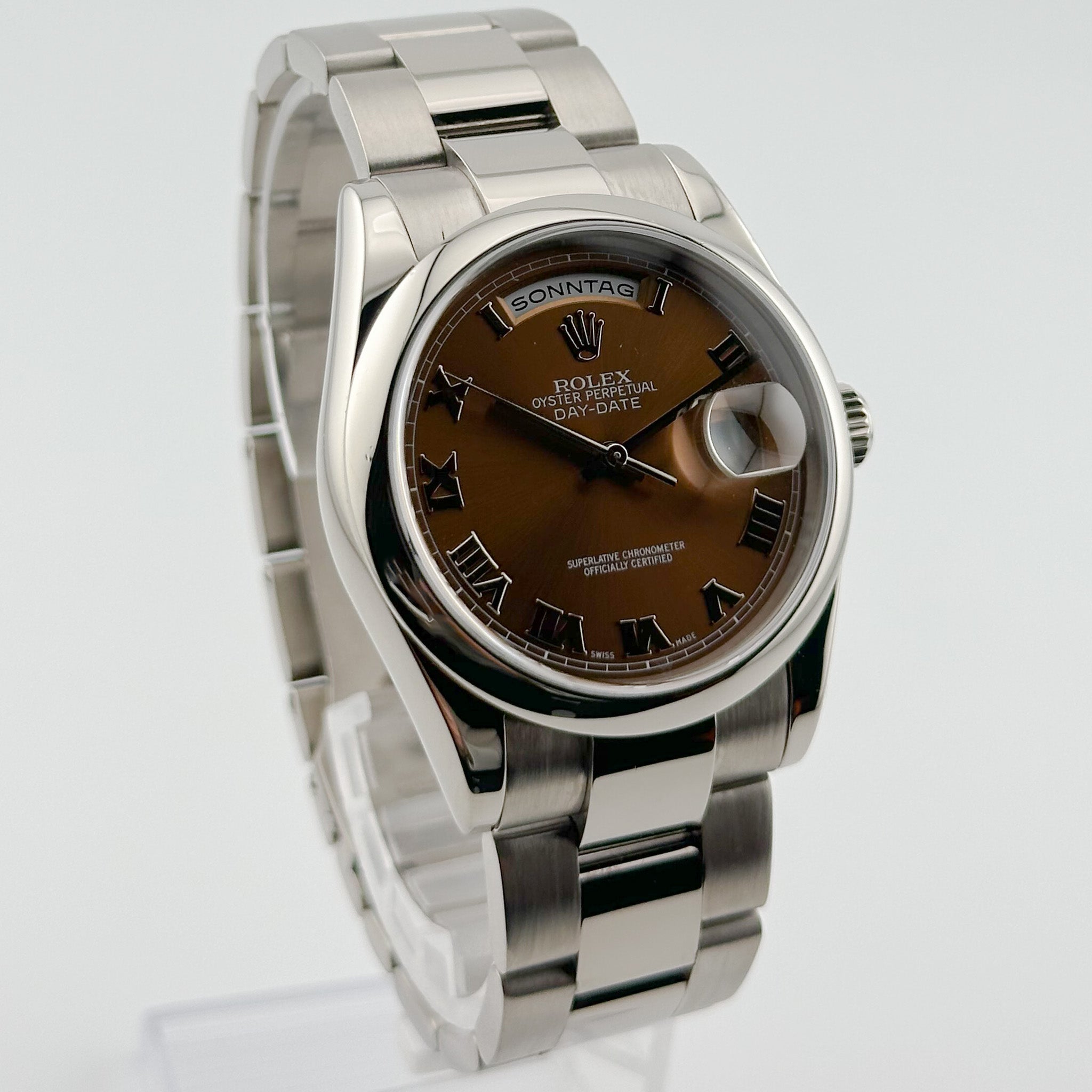 Rolex Day-Date 36 White Gold 118209 - 2001