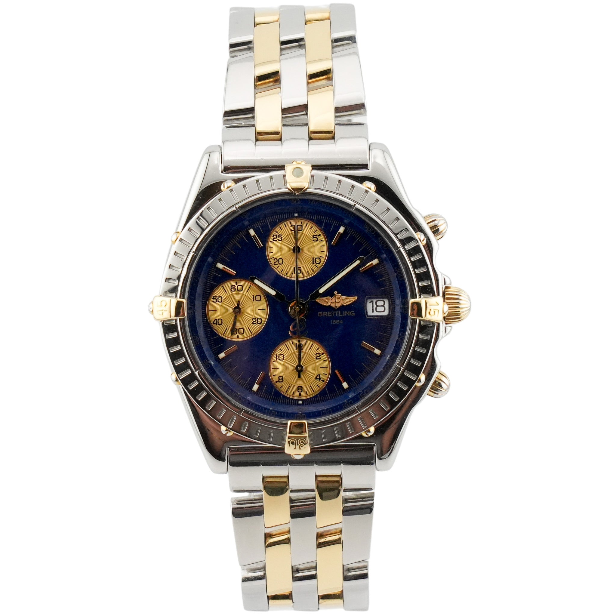 Breitling Chronomat Stahl/Gold - B13050