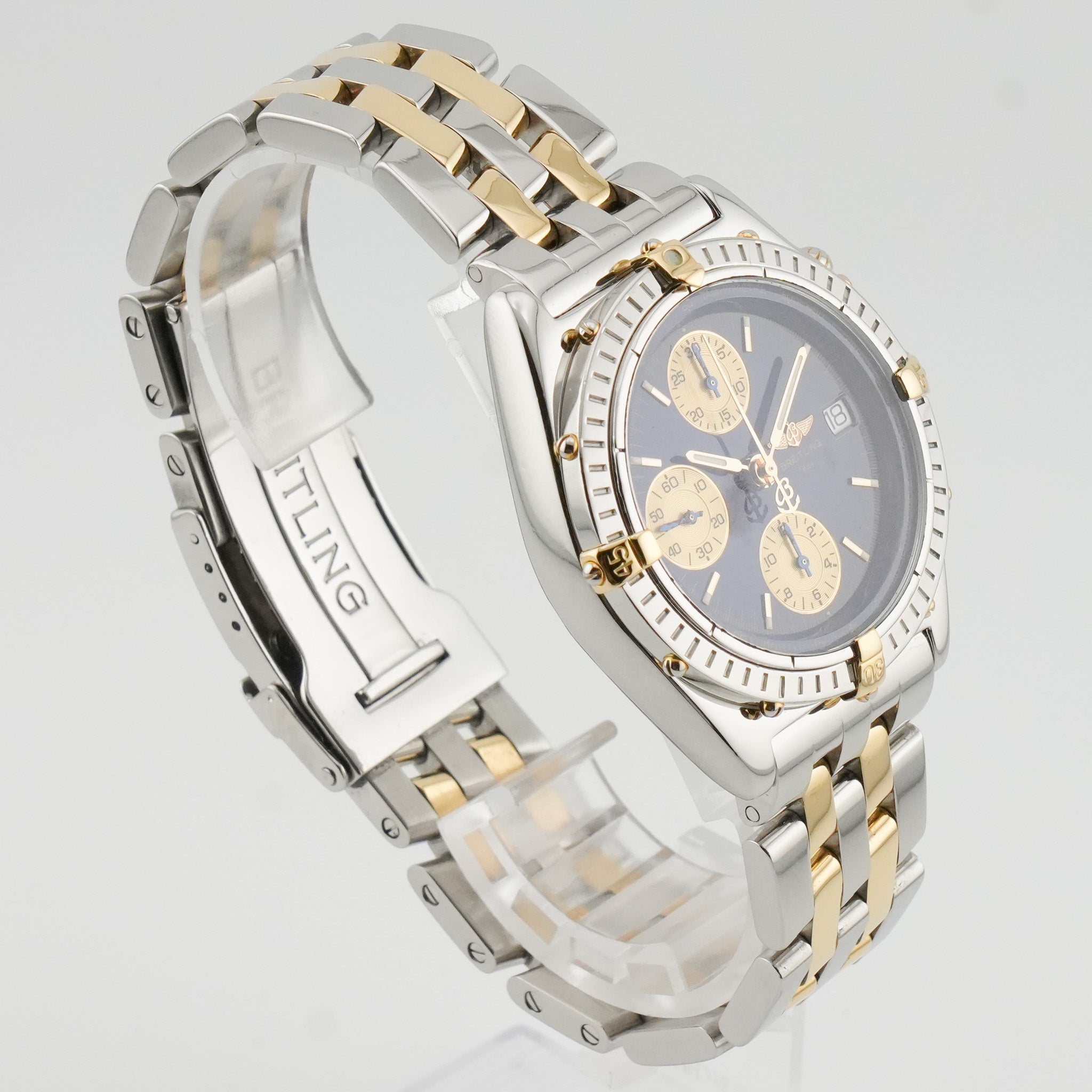 Breitling Chronomat Stahl/Gold - B13050