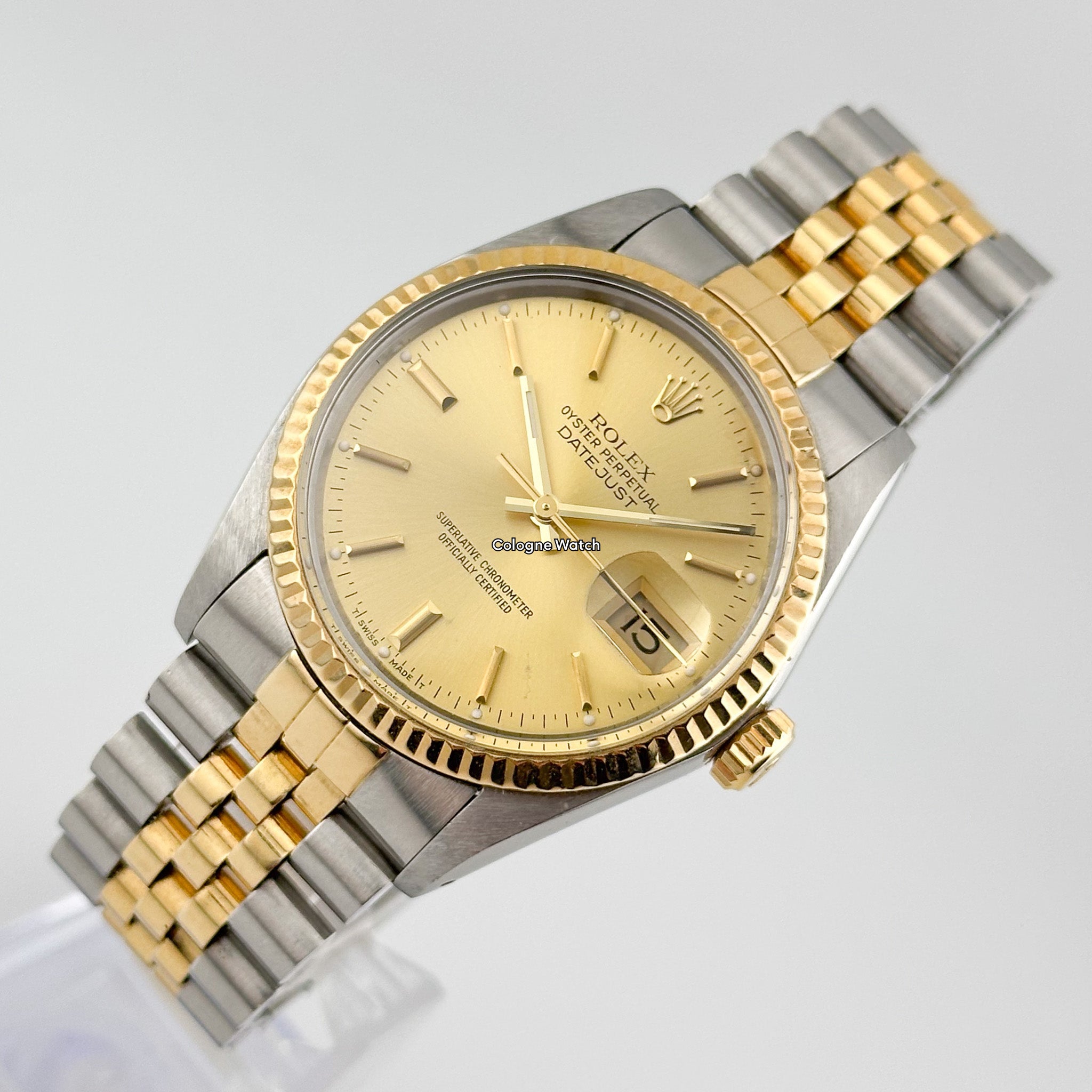 Rolex Datejust 36 - 16013 Stahl/Gold - 1985