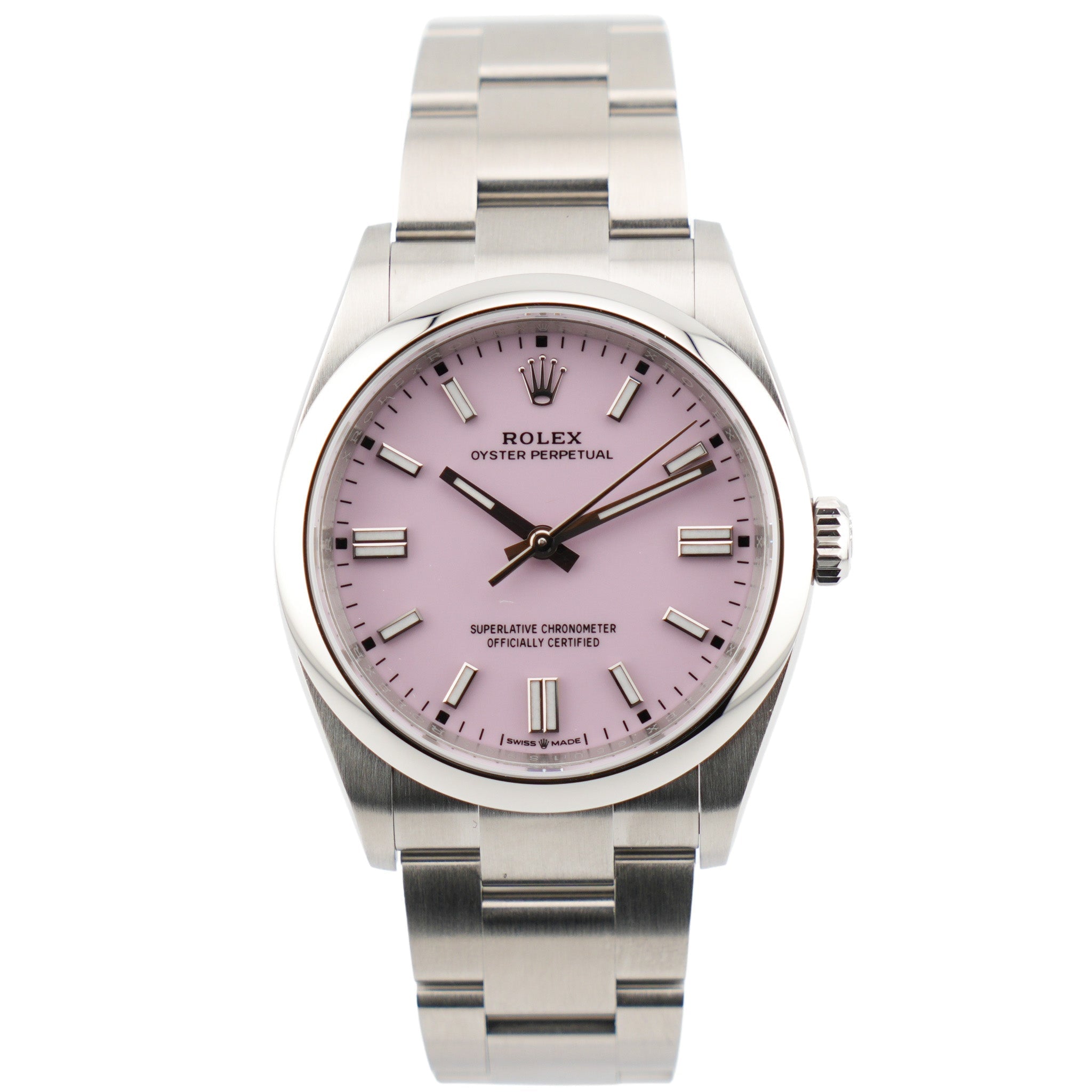 Rolex Oyster Perpetual 34 126000 - 2025 Candy Pink