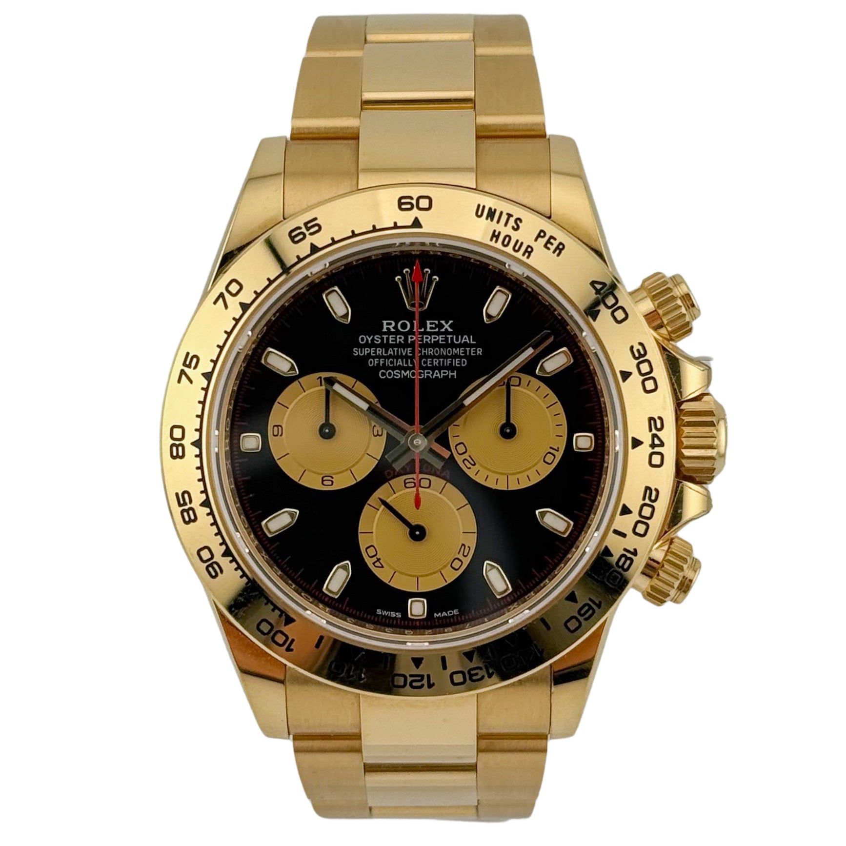 Rolex Daytona Yellow Gold 116508