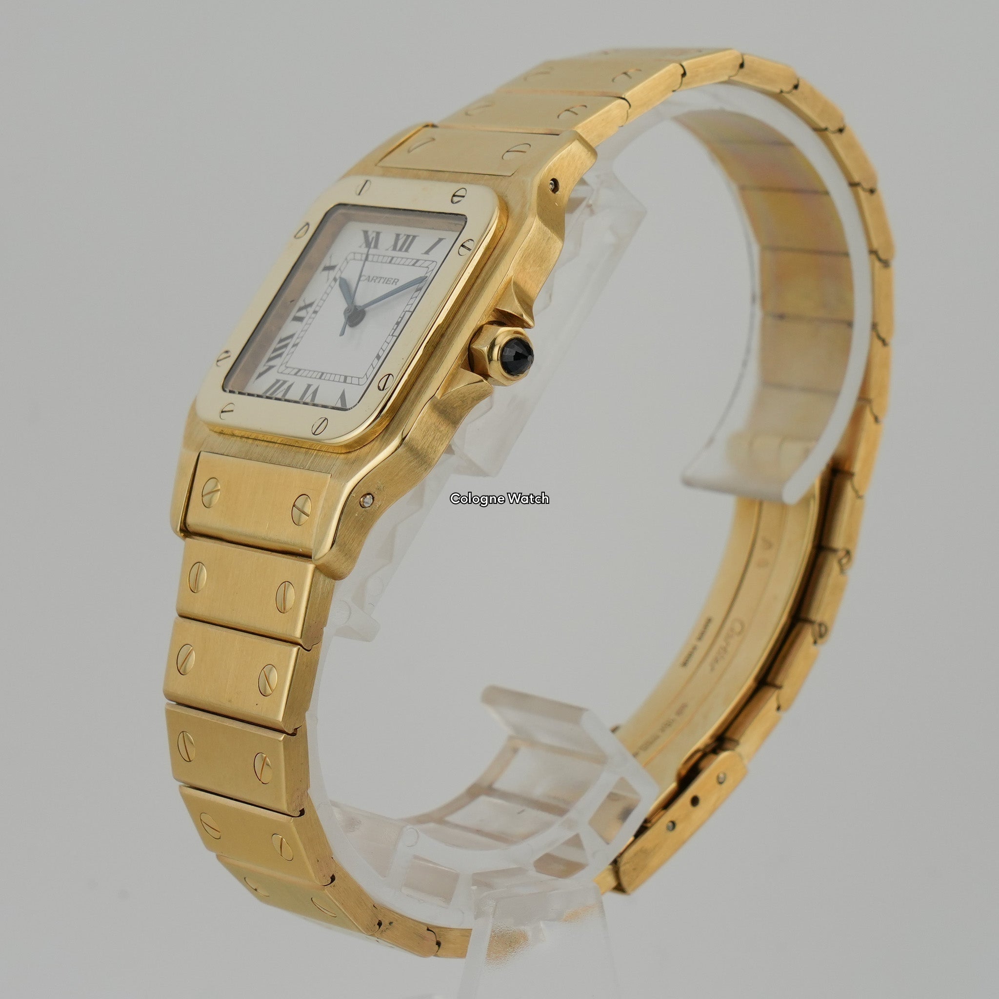 Cartier Santos Carree Gelbgold 2960 - 1986 Men´s Size