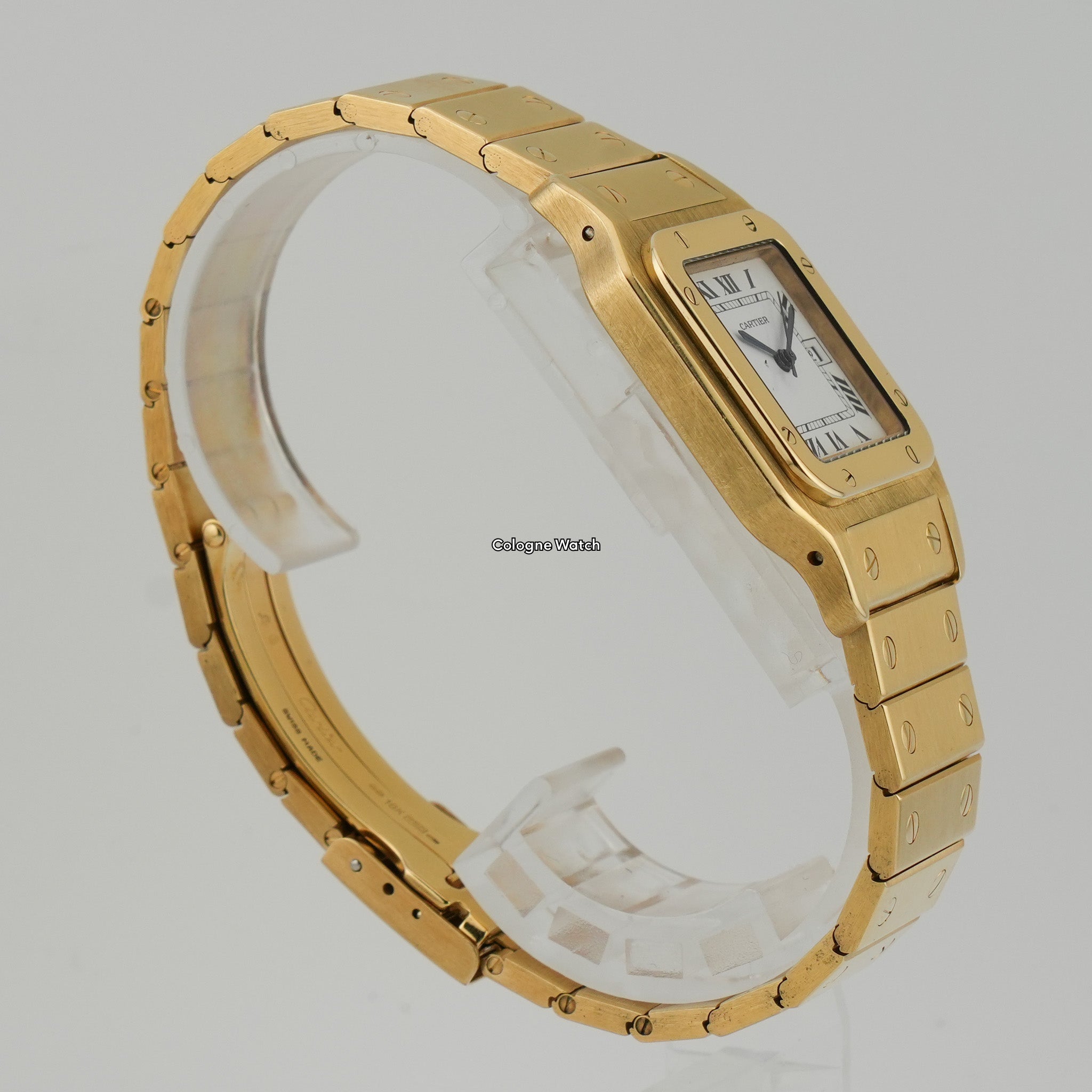 Cartier Santos Carree Gelbgold 2960 - 1986 Men´s Size