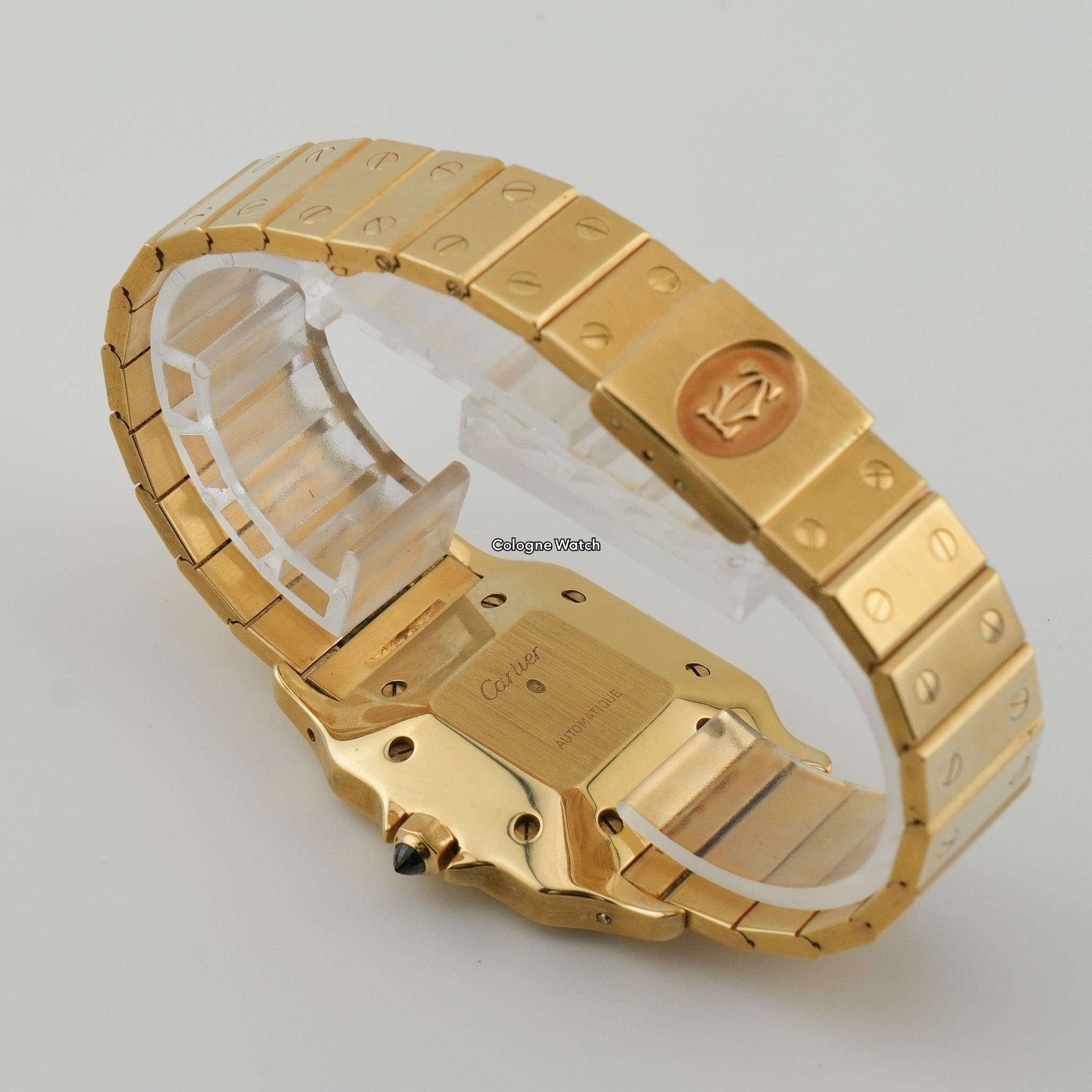 Cartier Santos Carree Gelbgold 2960 - 1986 Men´s Size