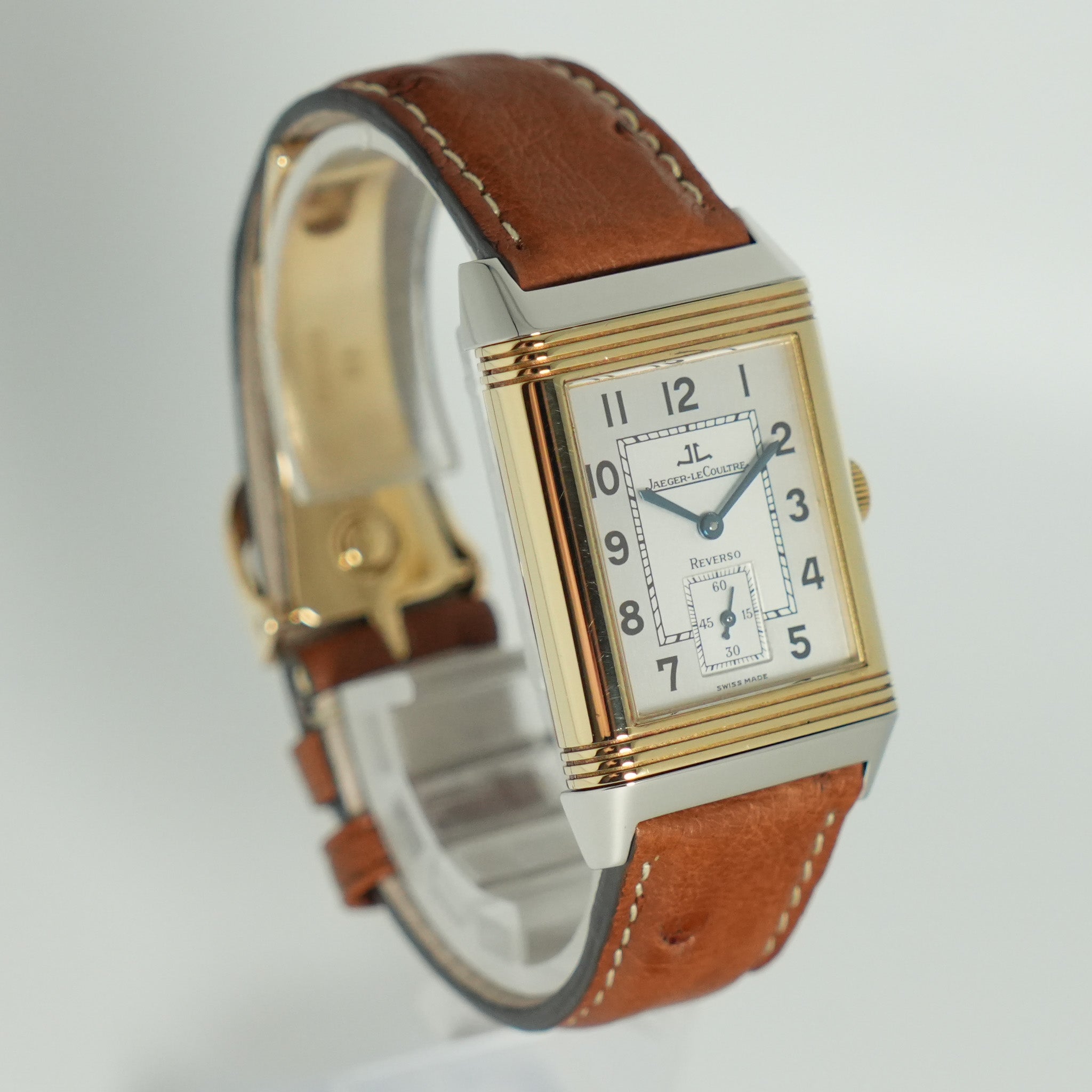 Jaeger Le Coultre Reverso Stahl / Gold 270.5.62 inkl. 18kt. Faltschließe