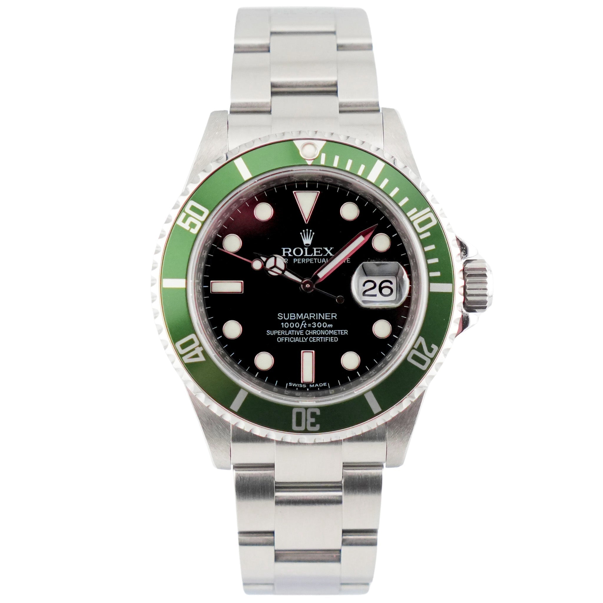 Rolex Submariner Kermit Stahl 16610LV - 2007