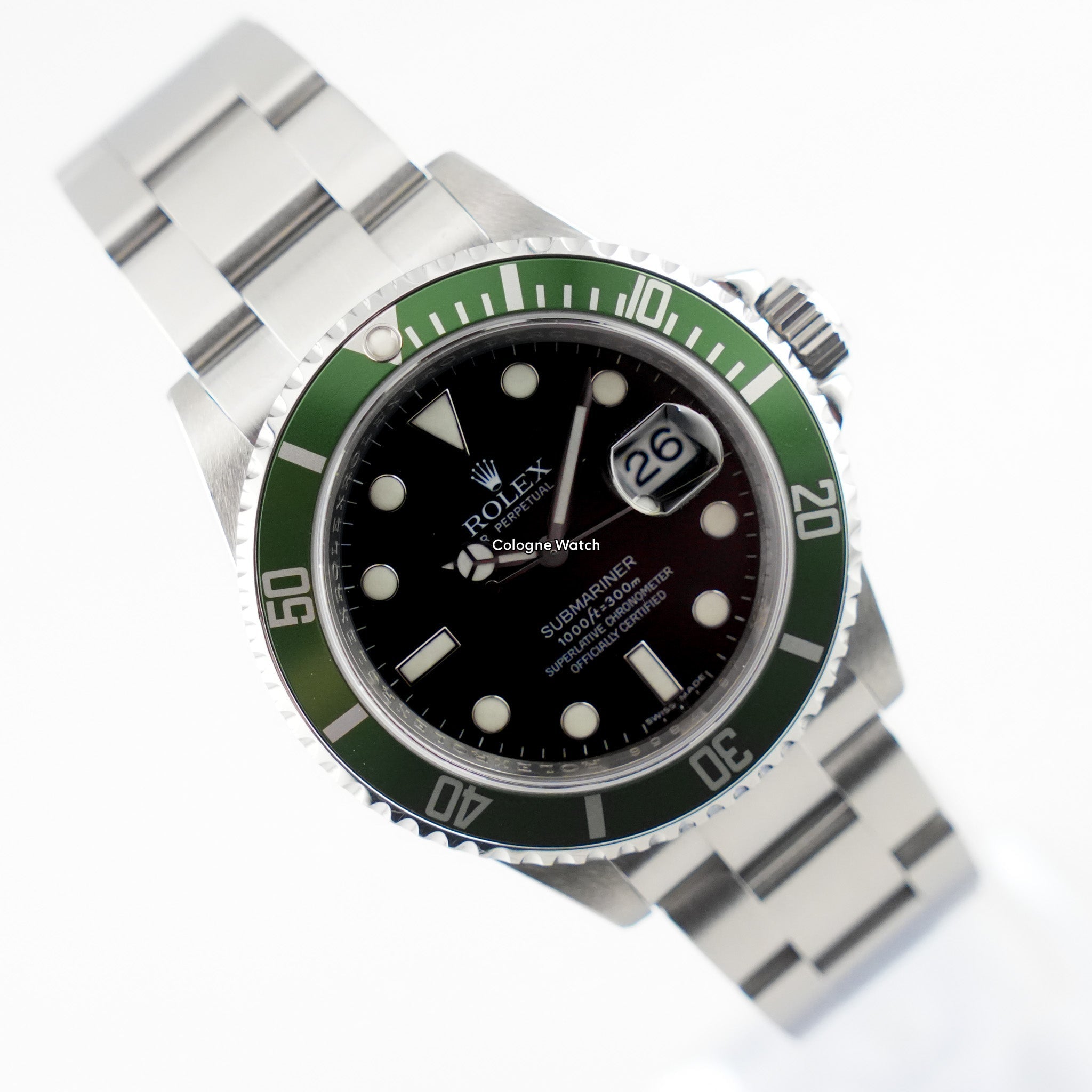 Rolex Submariner Kermit Stahl 16610LV - 2007