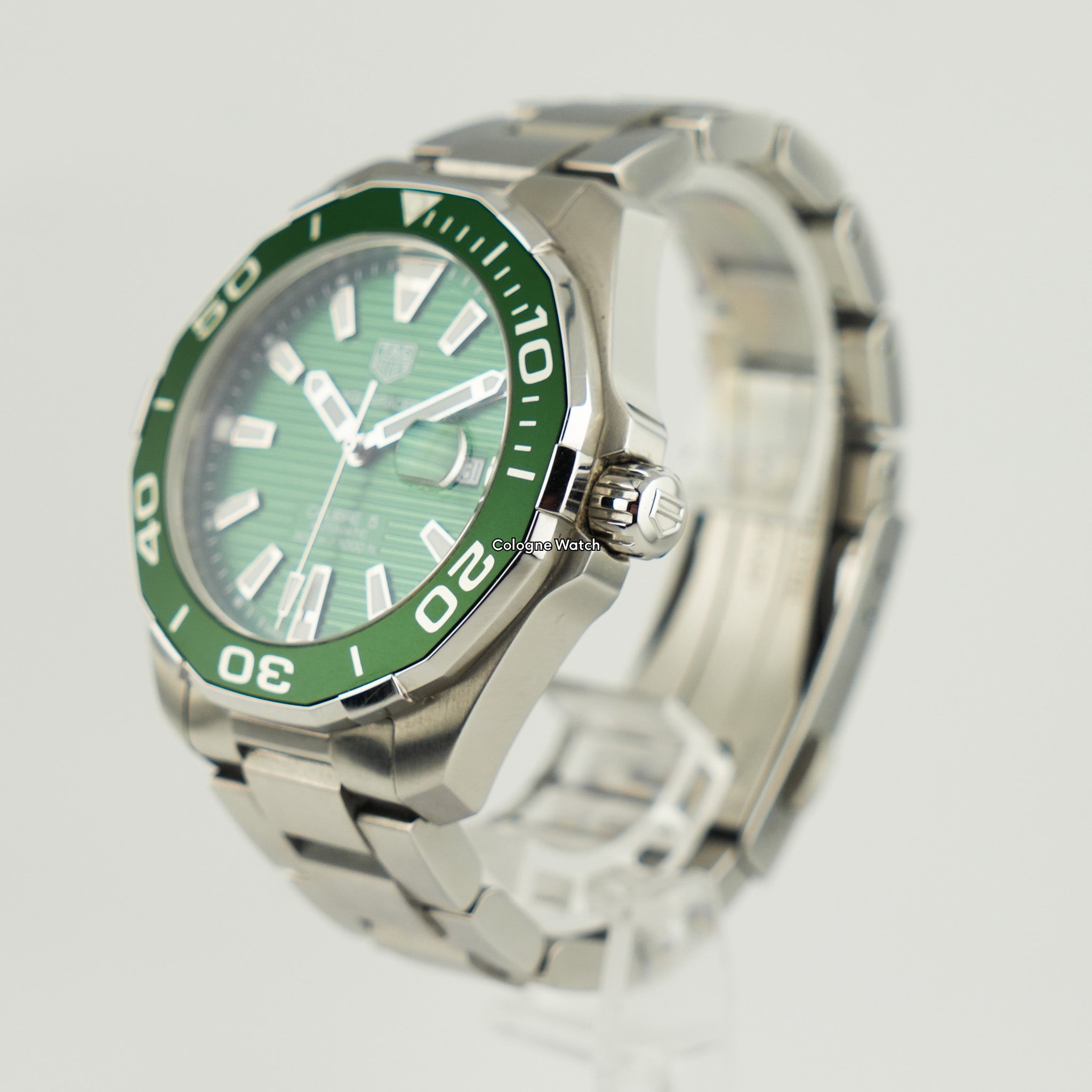 Tag Heuer Aquaracer Stahl Grün WAY201S.BA0927