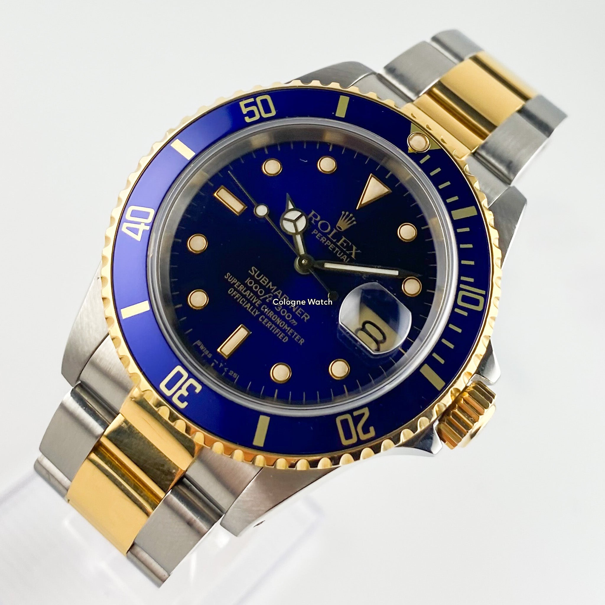Rolex Submariner Date Stahl / Gelbgold 16613 - 1990