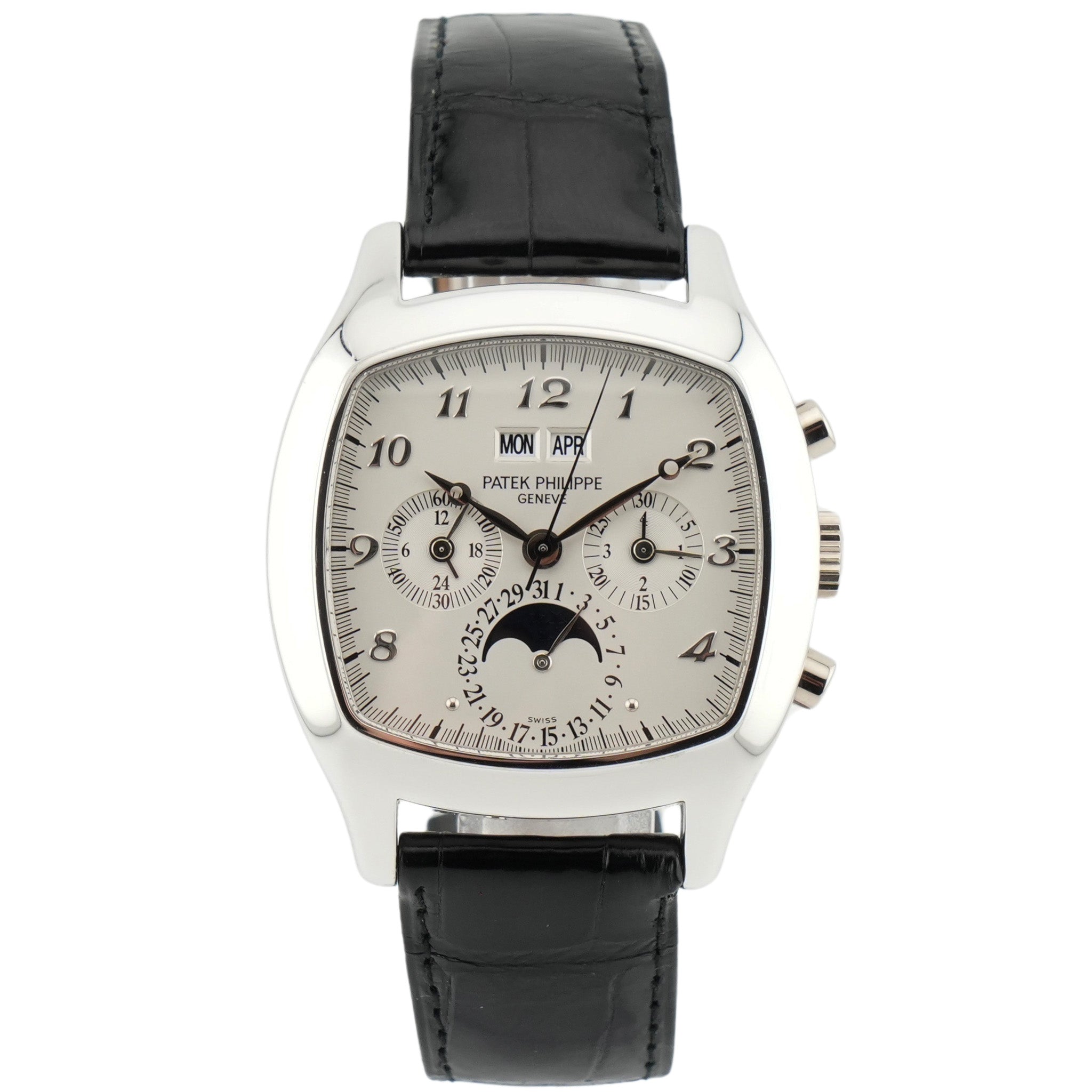 Patek Philippe Perpetual Calendar Chronograph Weißgold 5020G-013