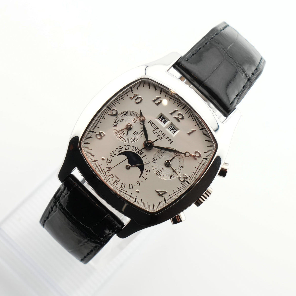 Patek Philippe Perpetual Calendar Chronograph White Gold 5020G-013