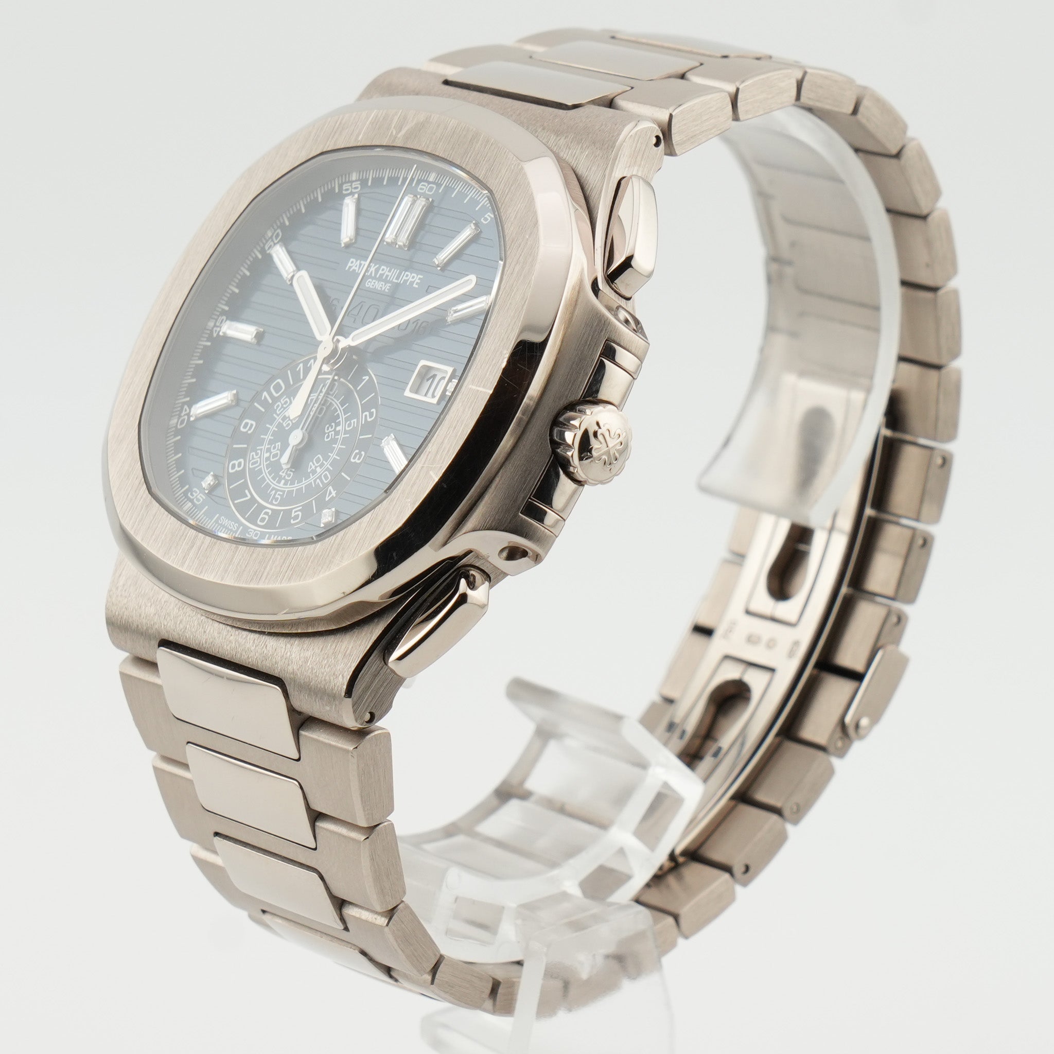 Patek Philippe Nautilus Chronograph ''40th Anniversary'' Weißgold 5976/1G - 2017