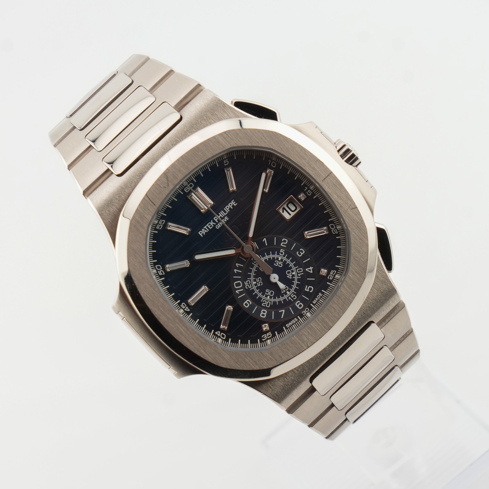 Patek Philippe Nautilus Chronograph ''40th Anniversary'' Weißgold 5976/1G - 2017