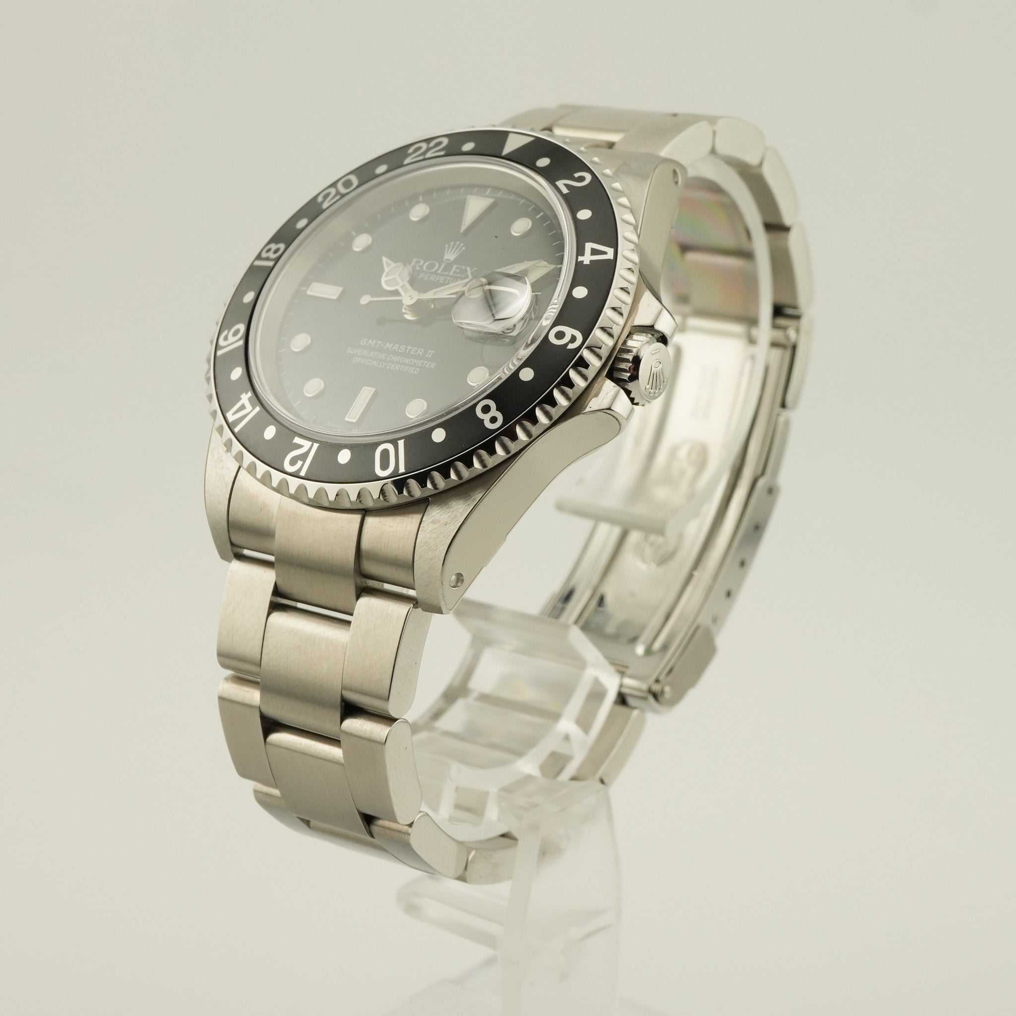 Rolex GMT-Master II Stahl 16710 - 2003 ''verklebt''