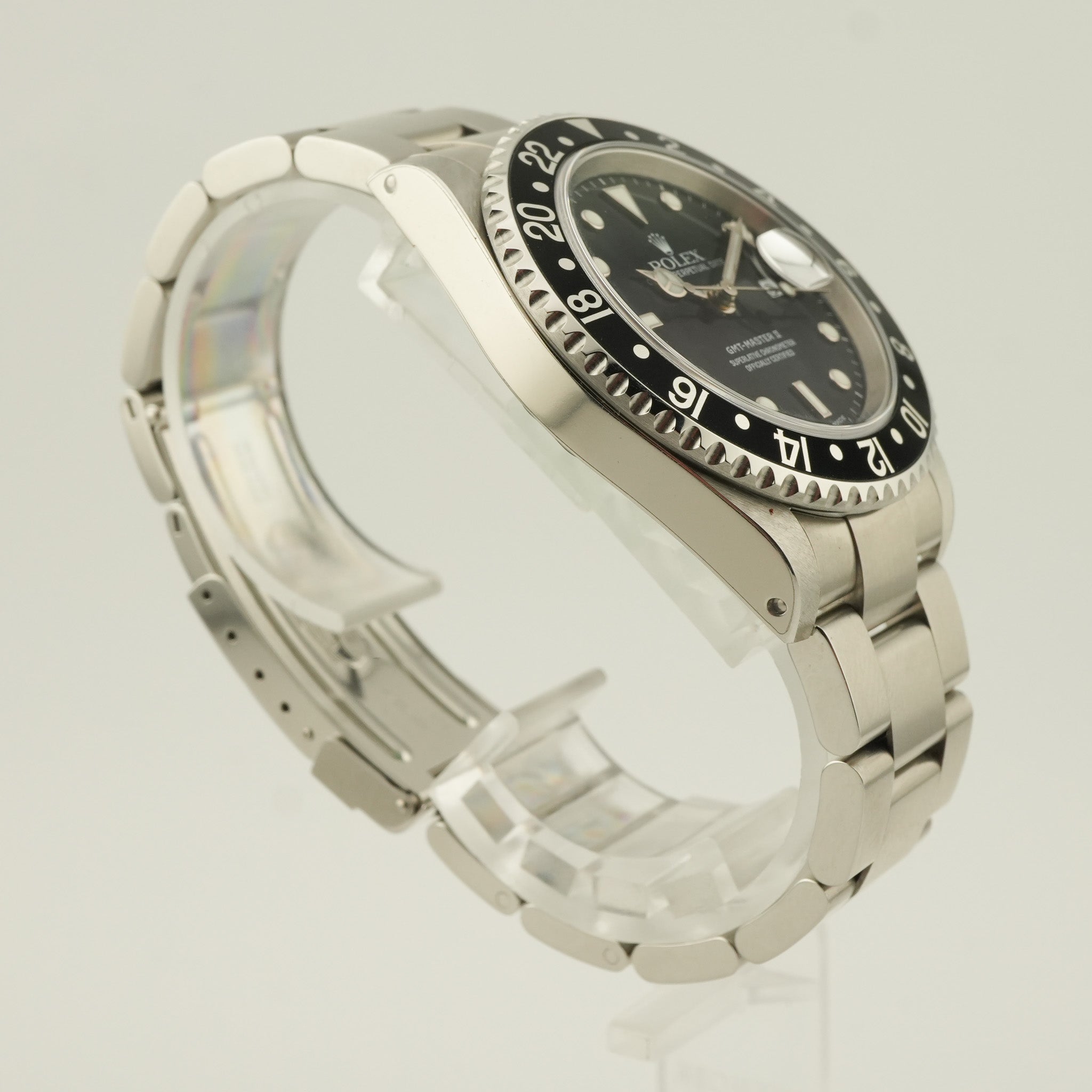 Rolex GMT-Master II Stahl 16710 - 2003 ''verklebt''
