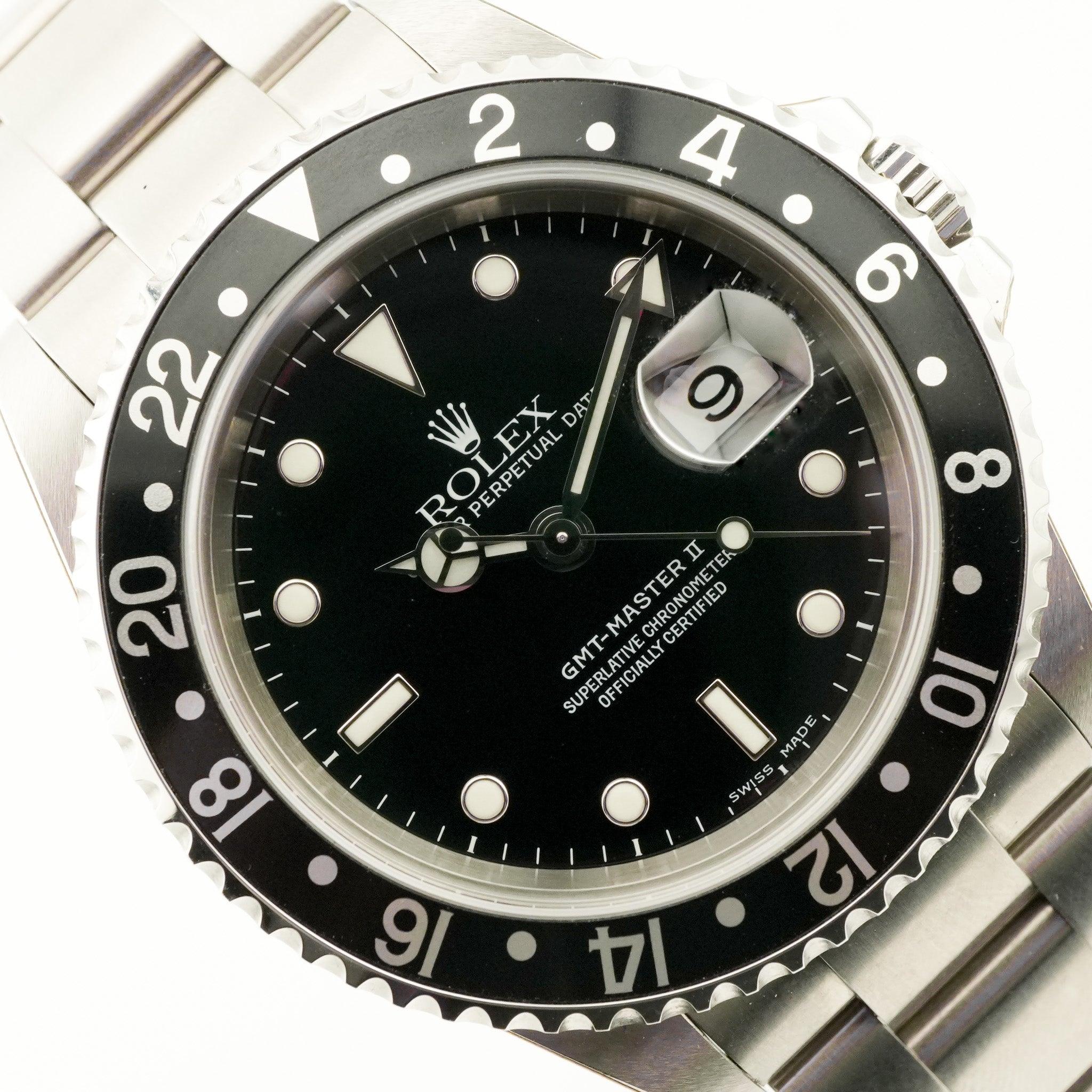 Rolex GMT-Master II Stahl 16710 - 2003 ''verklebt''