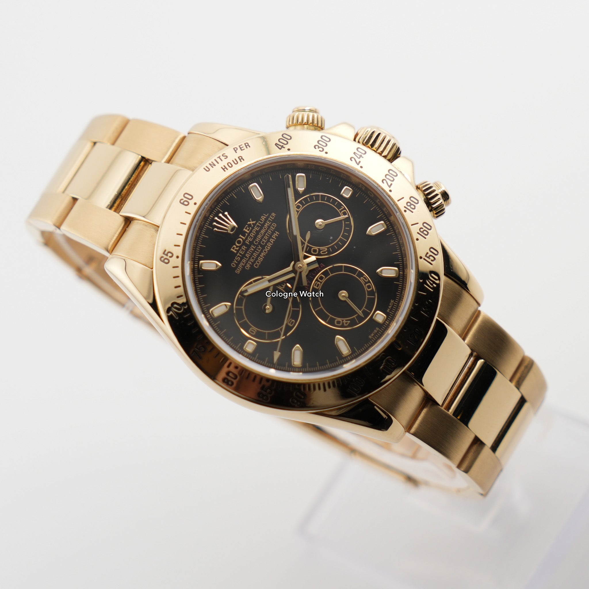Rolex Daytona 116528 - 2008 Yellow Gold