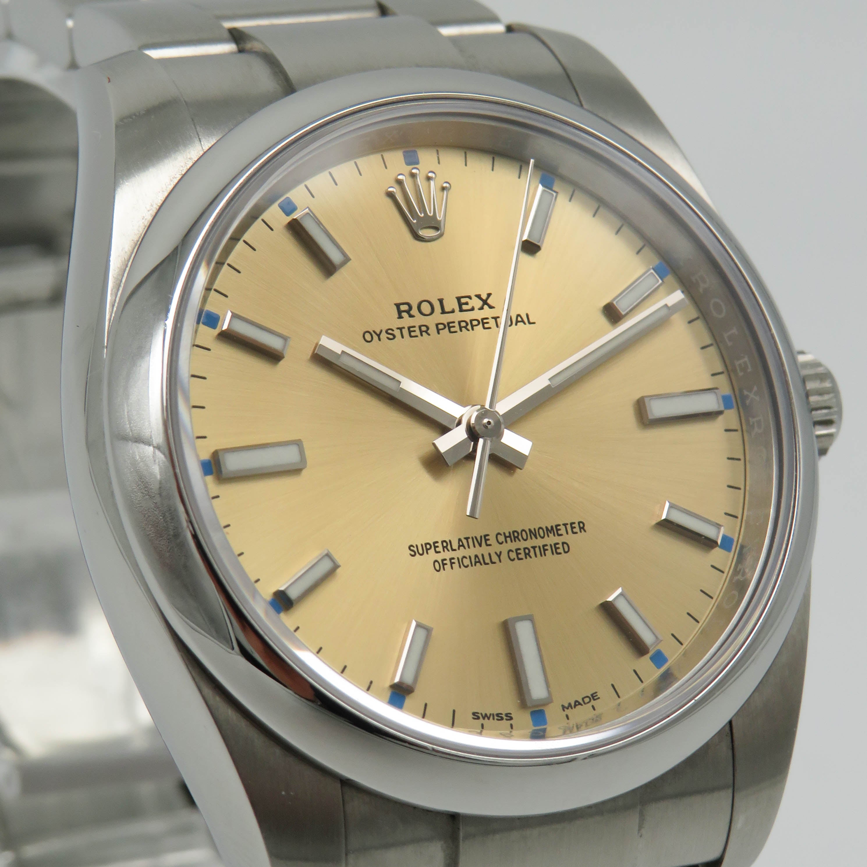 Rolex Oyster Perpetual 34 Stahl 114200 - 2018