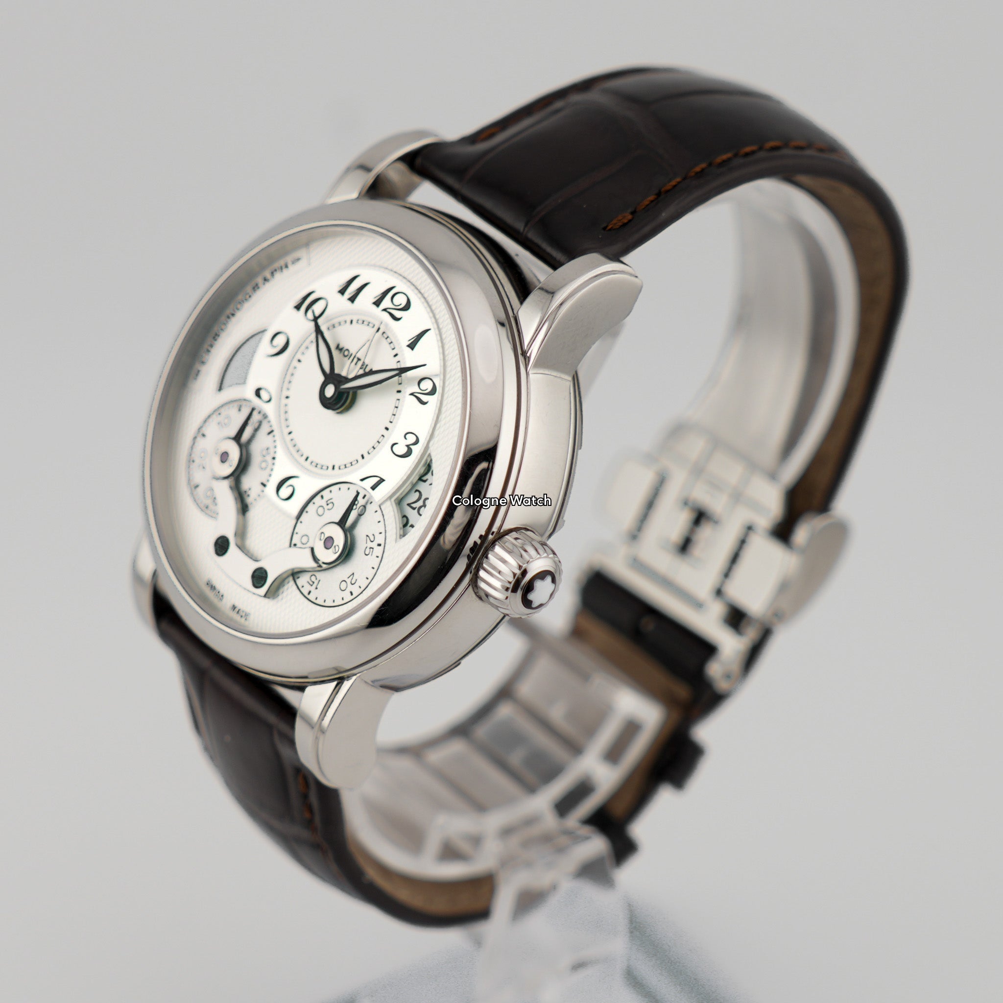 Montblanc Nicolas Rieussec Chronograph Stahl 106487 - 2016