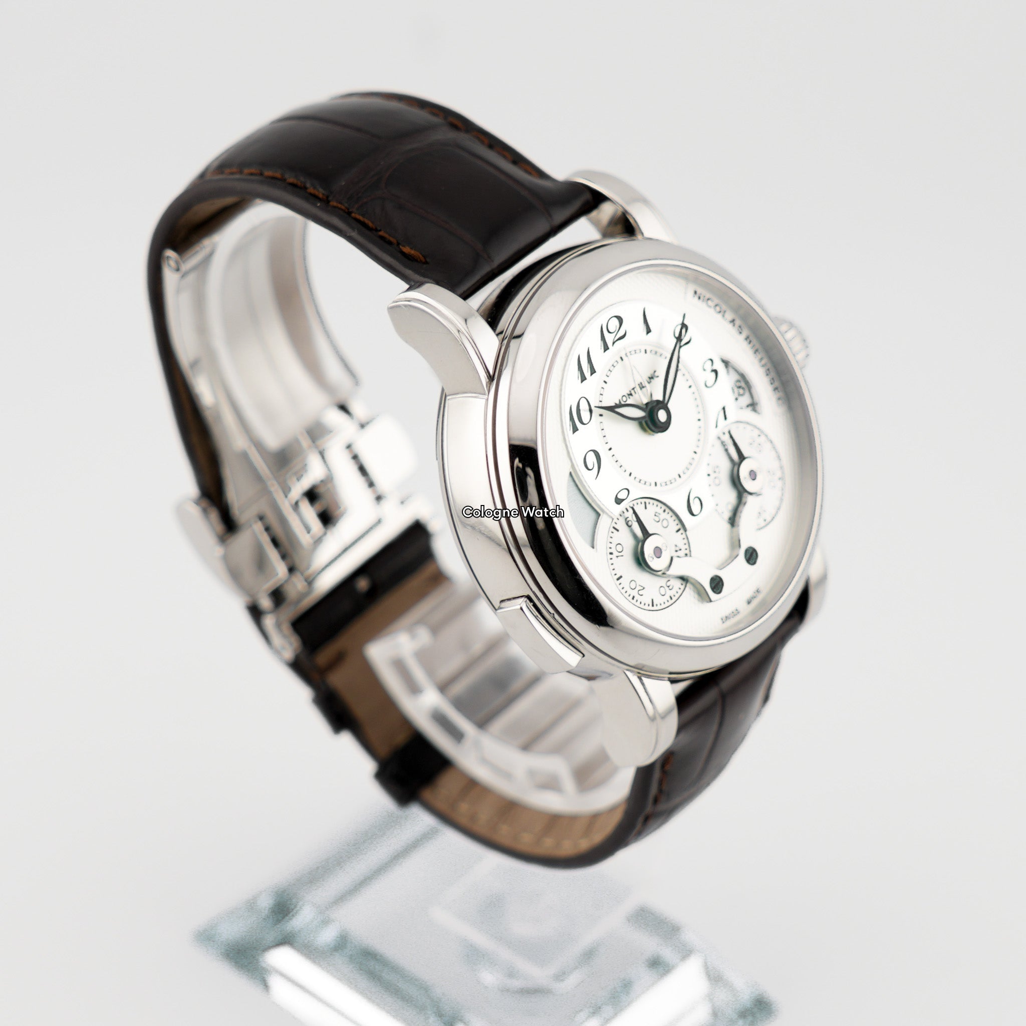 Montblanc Nicolas Rieussec Chronograph Stahl 106487 - 2016